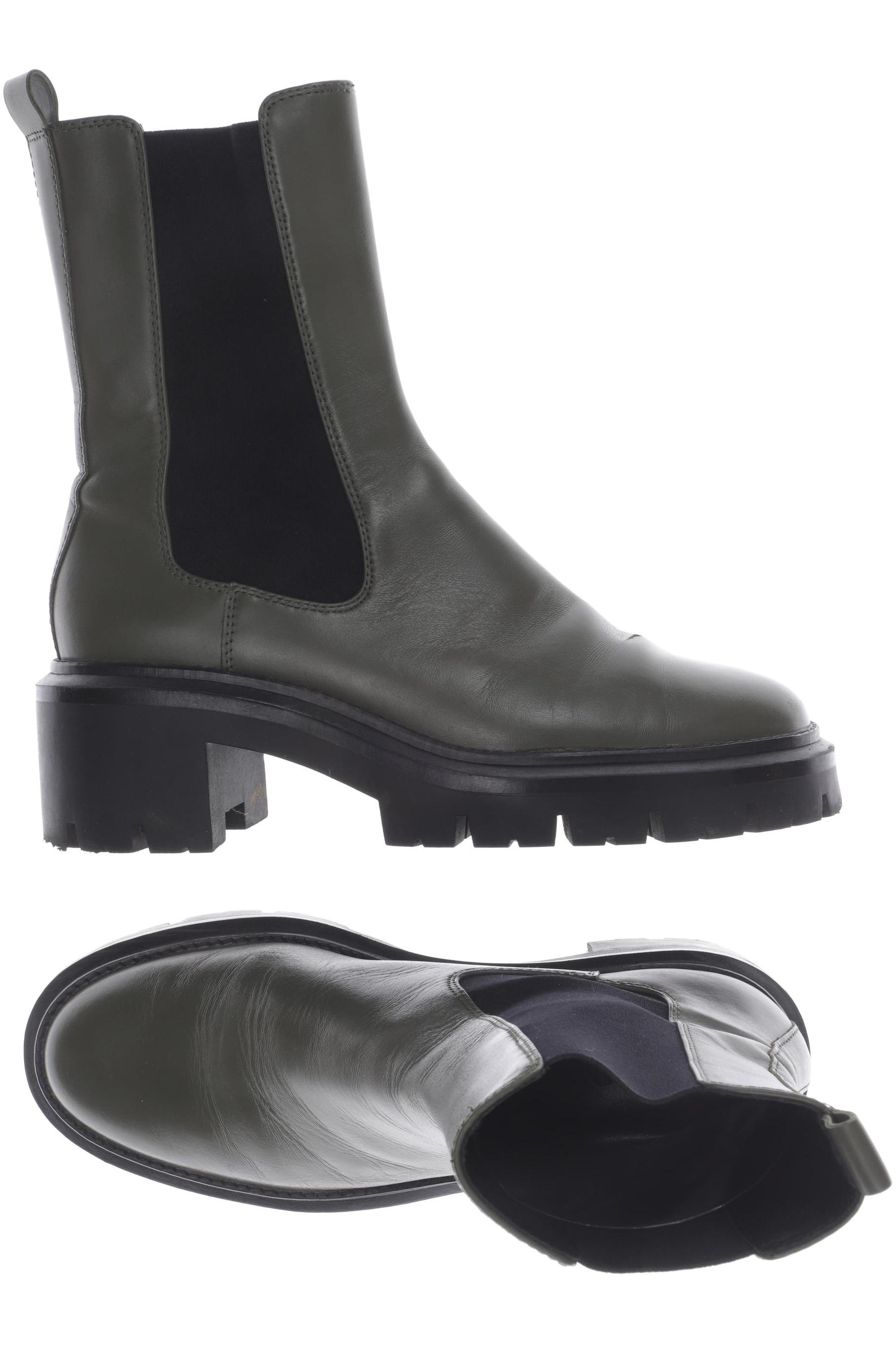 

Massimo Dutti Damen Stiefelette, grün