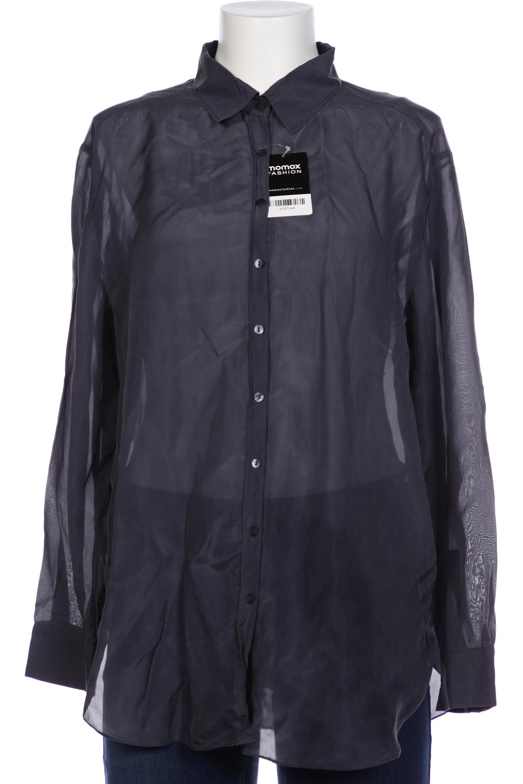 

Massimo Dutti Damen Bluse, marineblau, Gr. 42