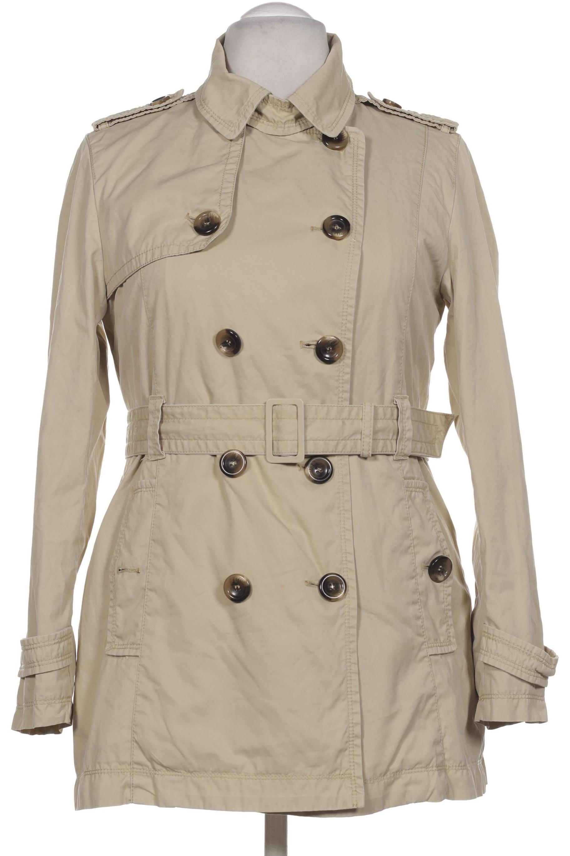 

Massimo Dutti Damen Mantel, beige, Gr. 44