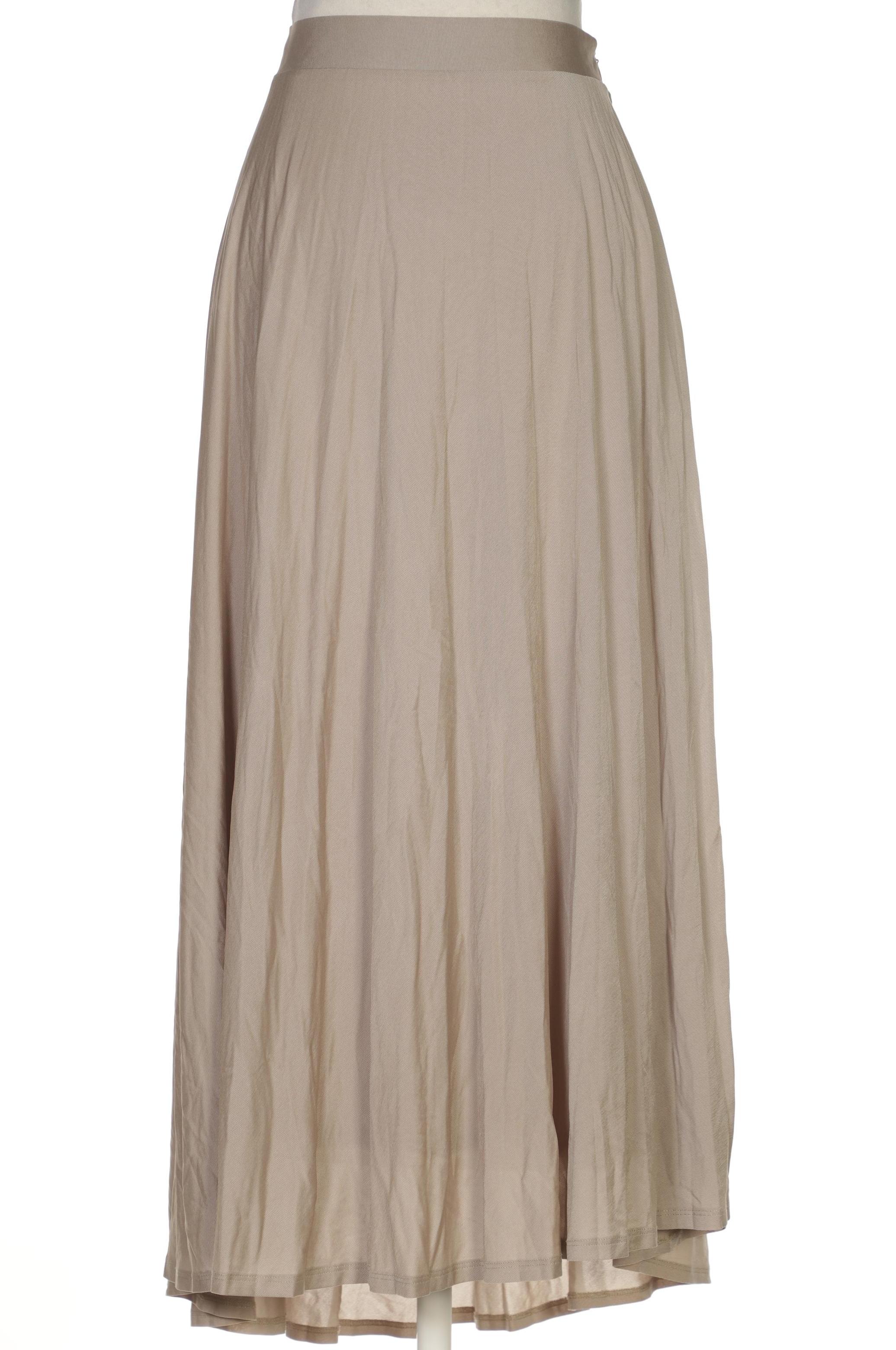 

Massimo Dutti Damen Rock, beige, Gr. 38