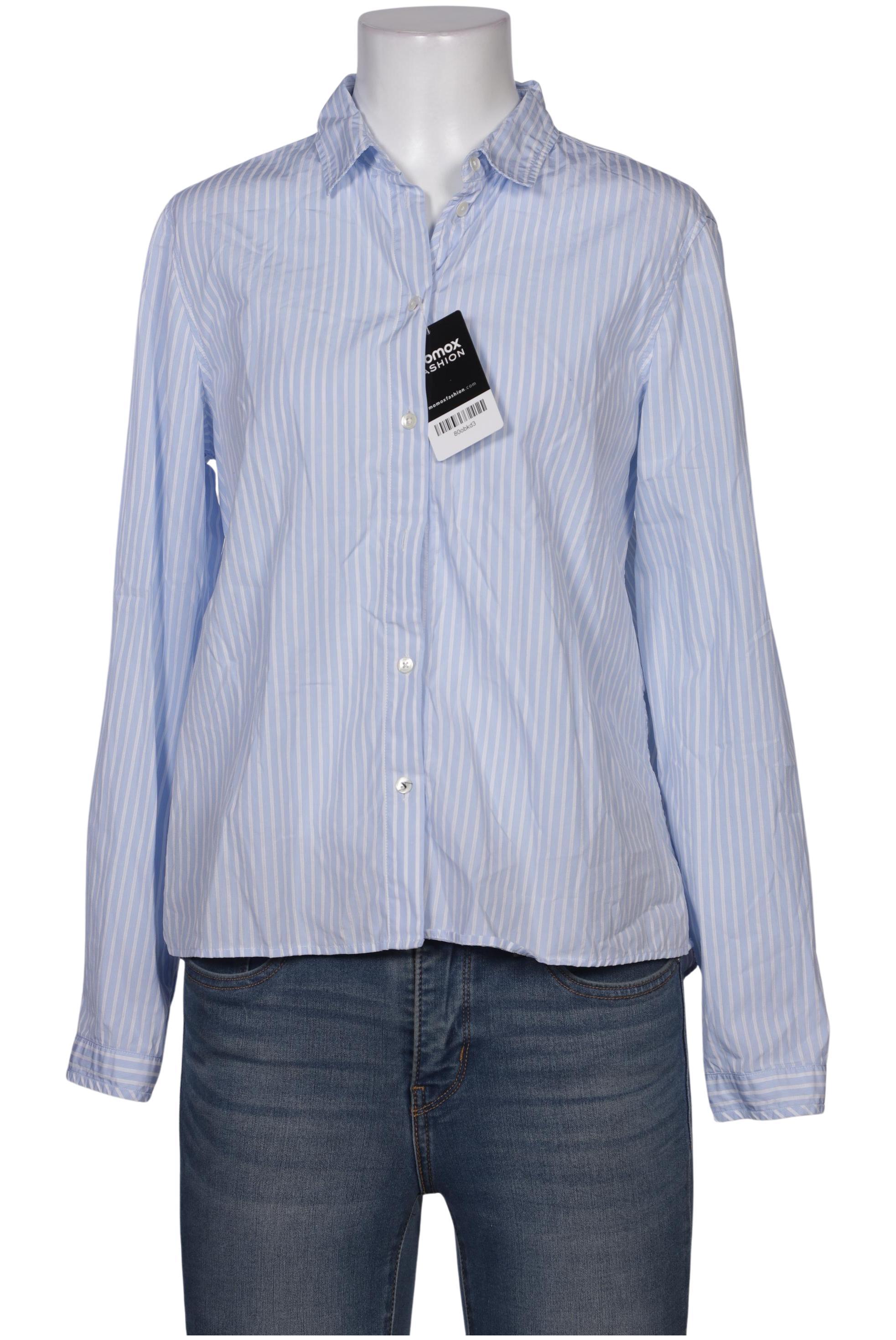 

Massimo Dutti Damen Bluse, hellblau, Gr. 38