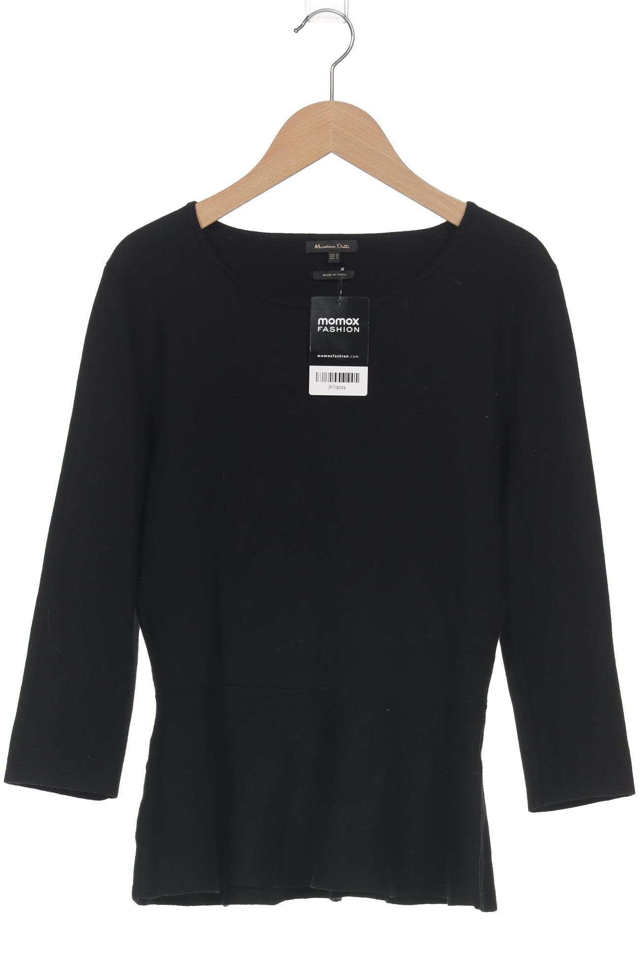 

Massimo Dutti Damen Pullover, schwarz, Gr. 38