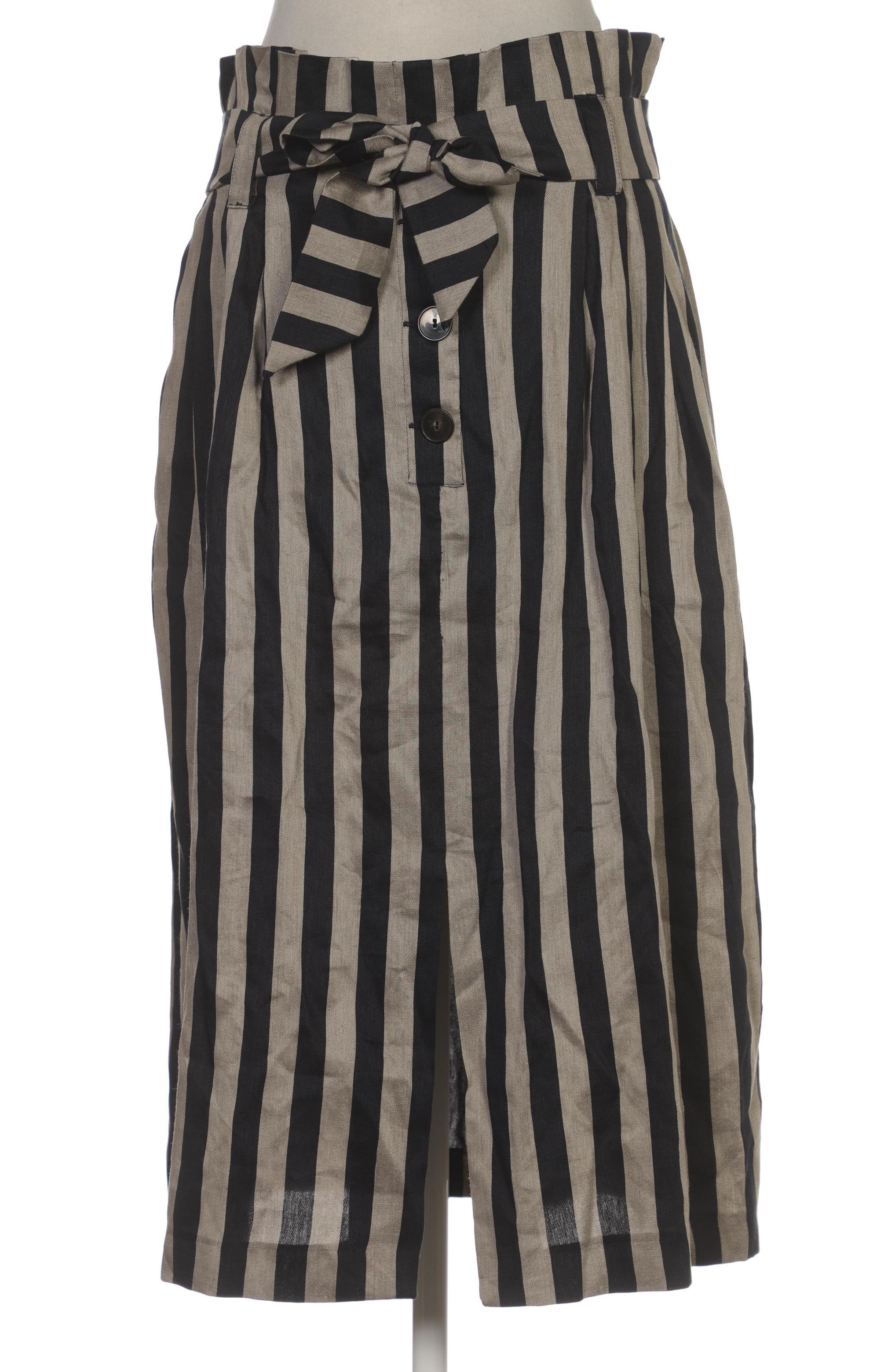 

Massimo Dutti Damen Rock, marineblau, Gr. 40