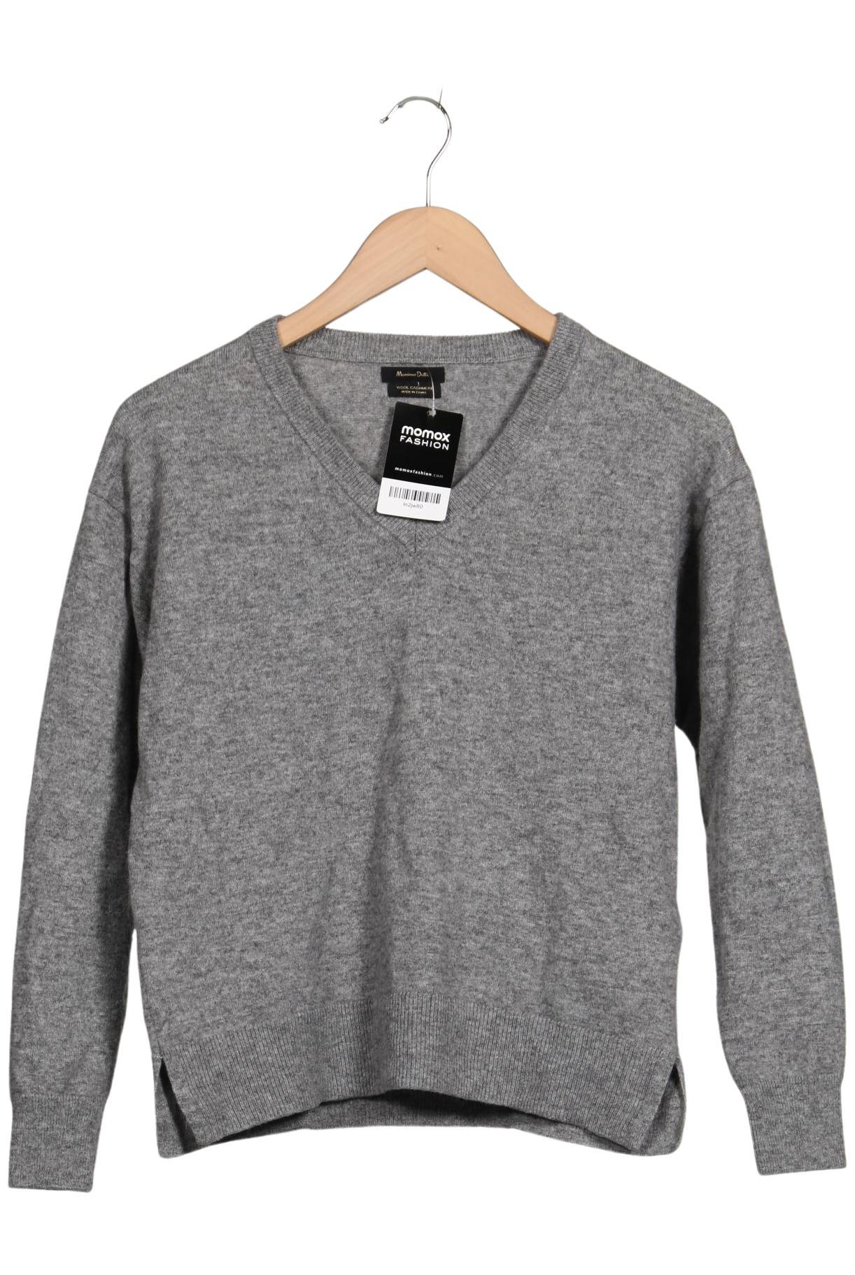 

Massimo Dutti Damen Pullover, grau, Gr. 36