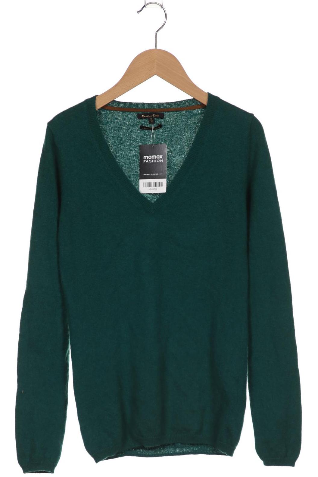 

Massimo Dutti Damen Pullover, grün, Gr. 38
