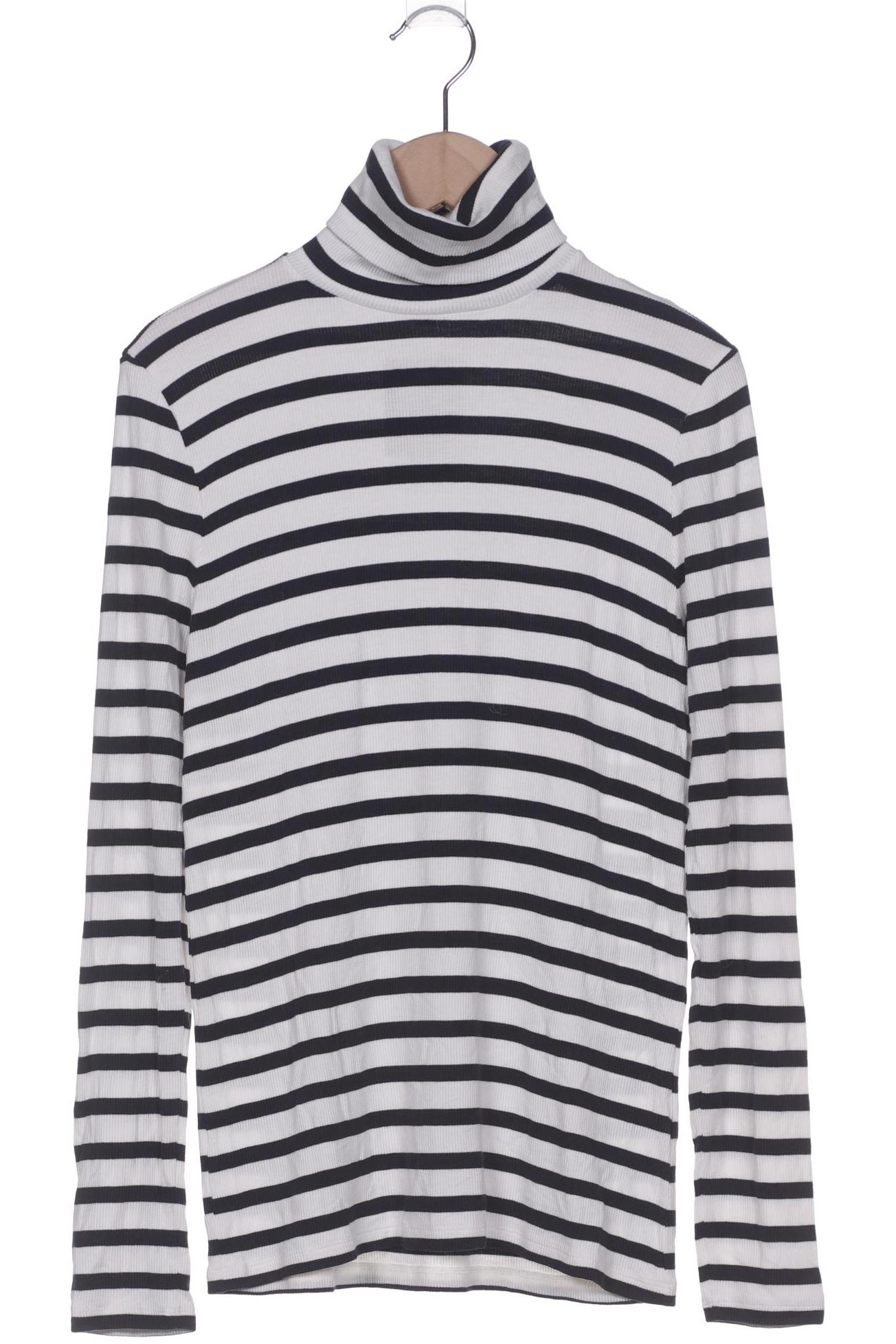 

Massimo Dutti Damen Langarmshirt, weiß, Gr. 36