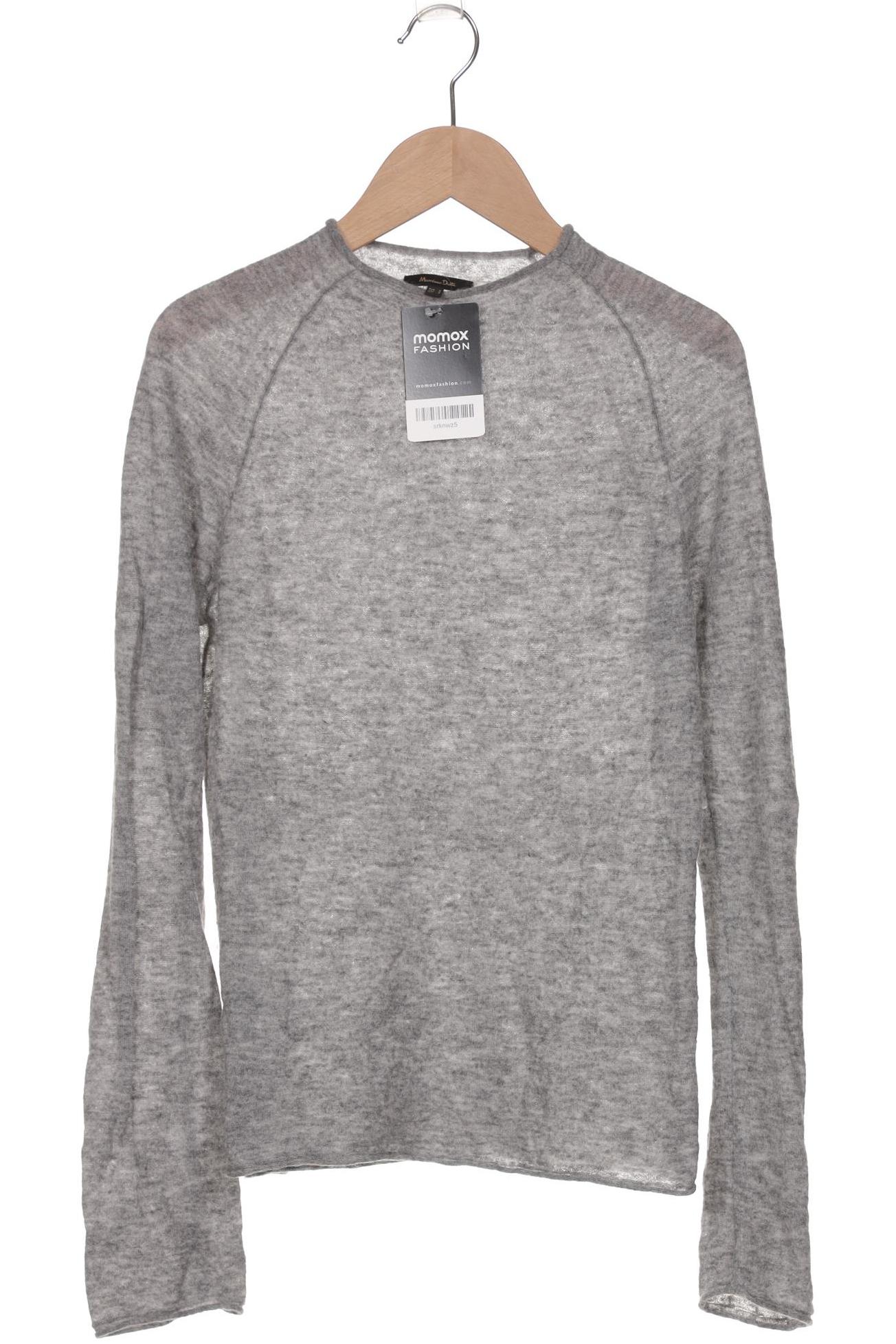 

Massimo Dutti Damen Pullover, grau, Gr. 36