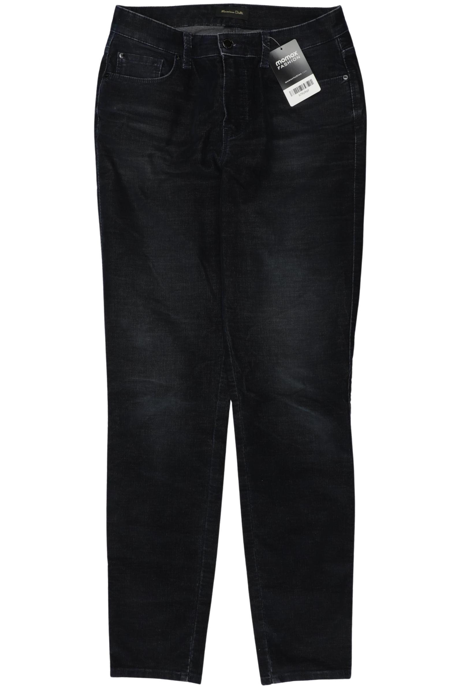 

Massimo Dutti Damen Stoffhose, marineblau, Gr. 36