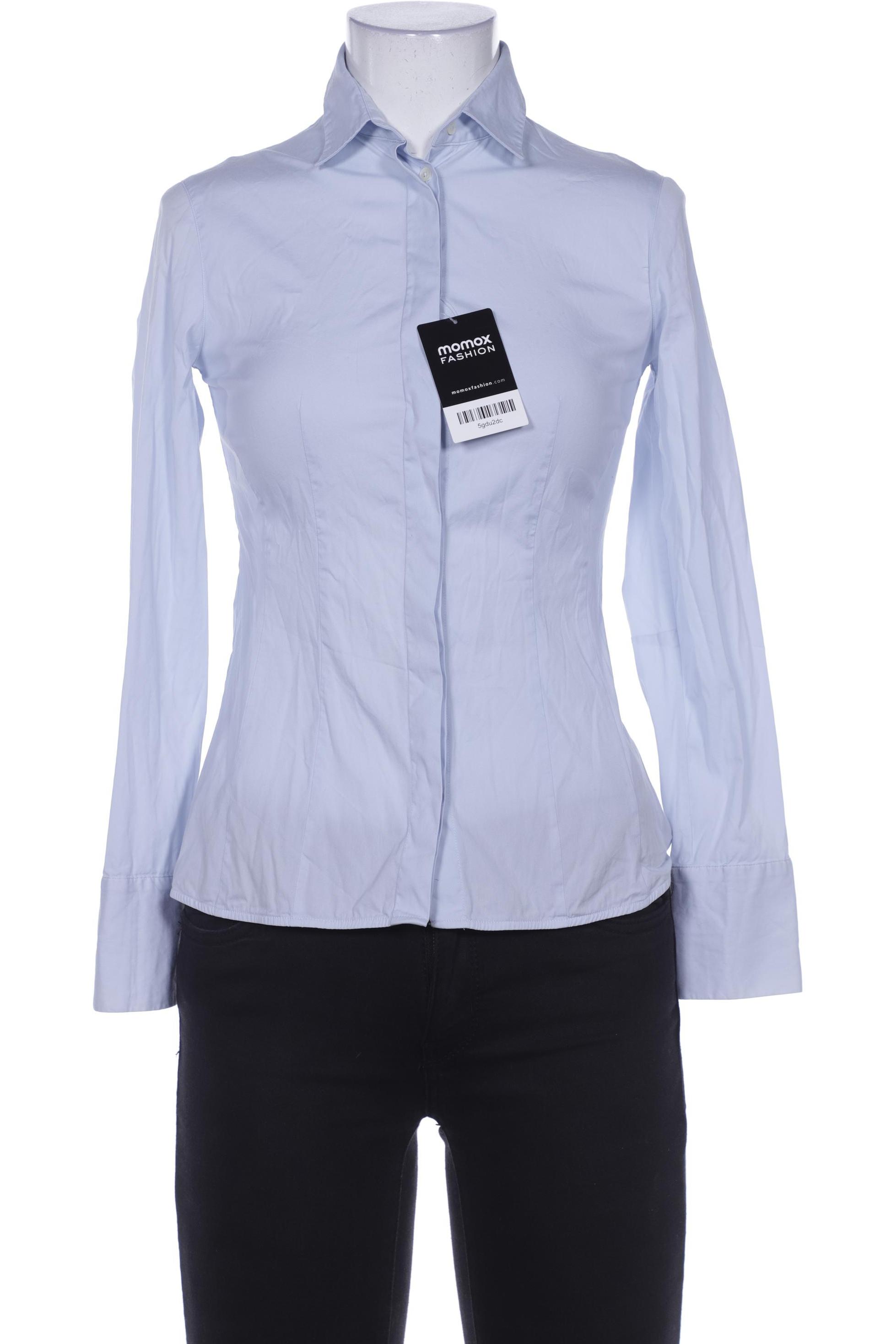 

Massimo Dutti Damen Bluse, hellblau, Gr. 34