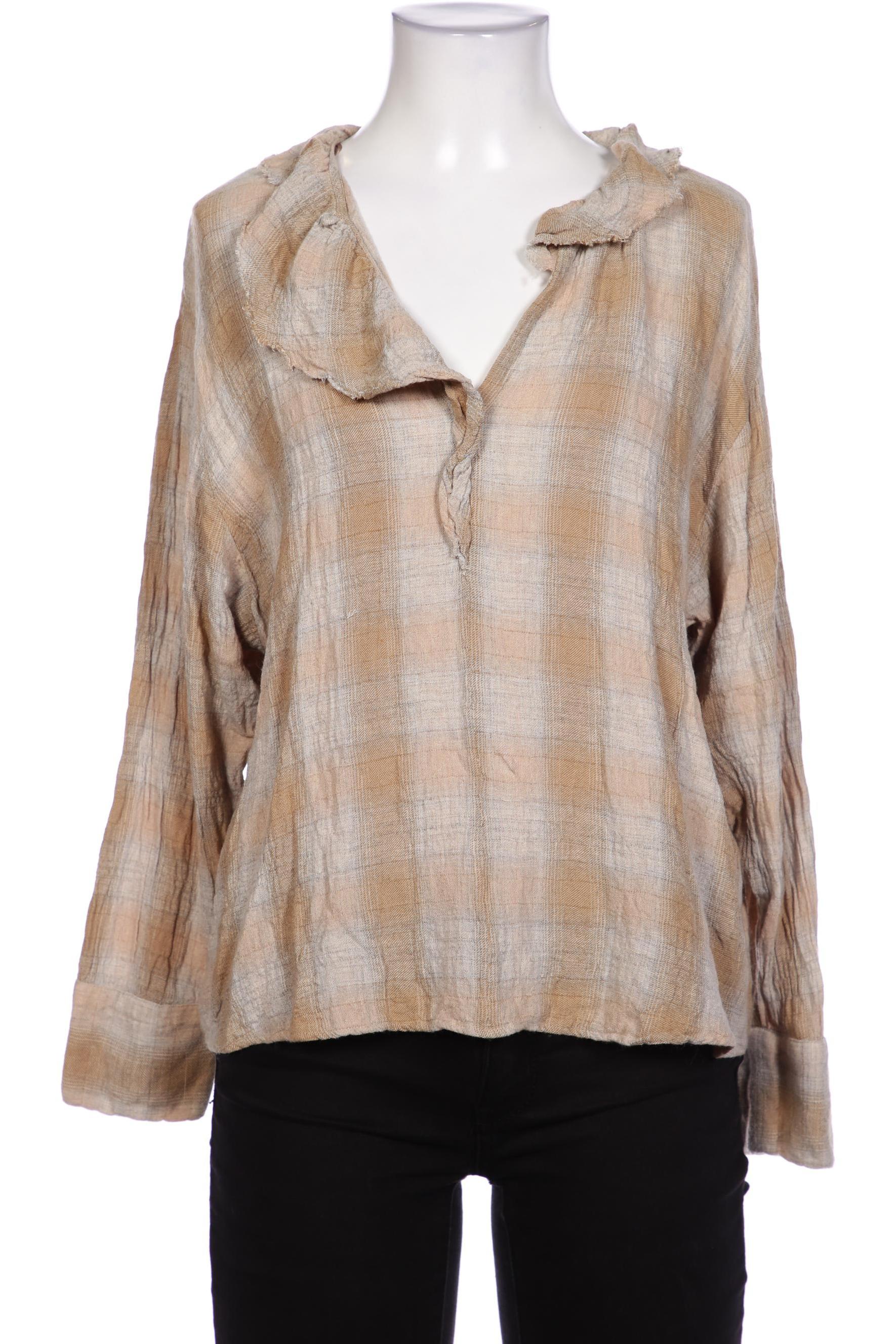 

Massimo Dutti Damen Bluse, beige, Gr. 38