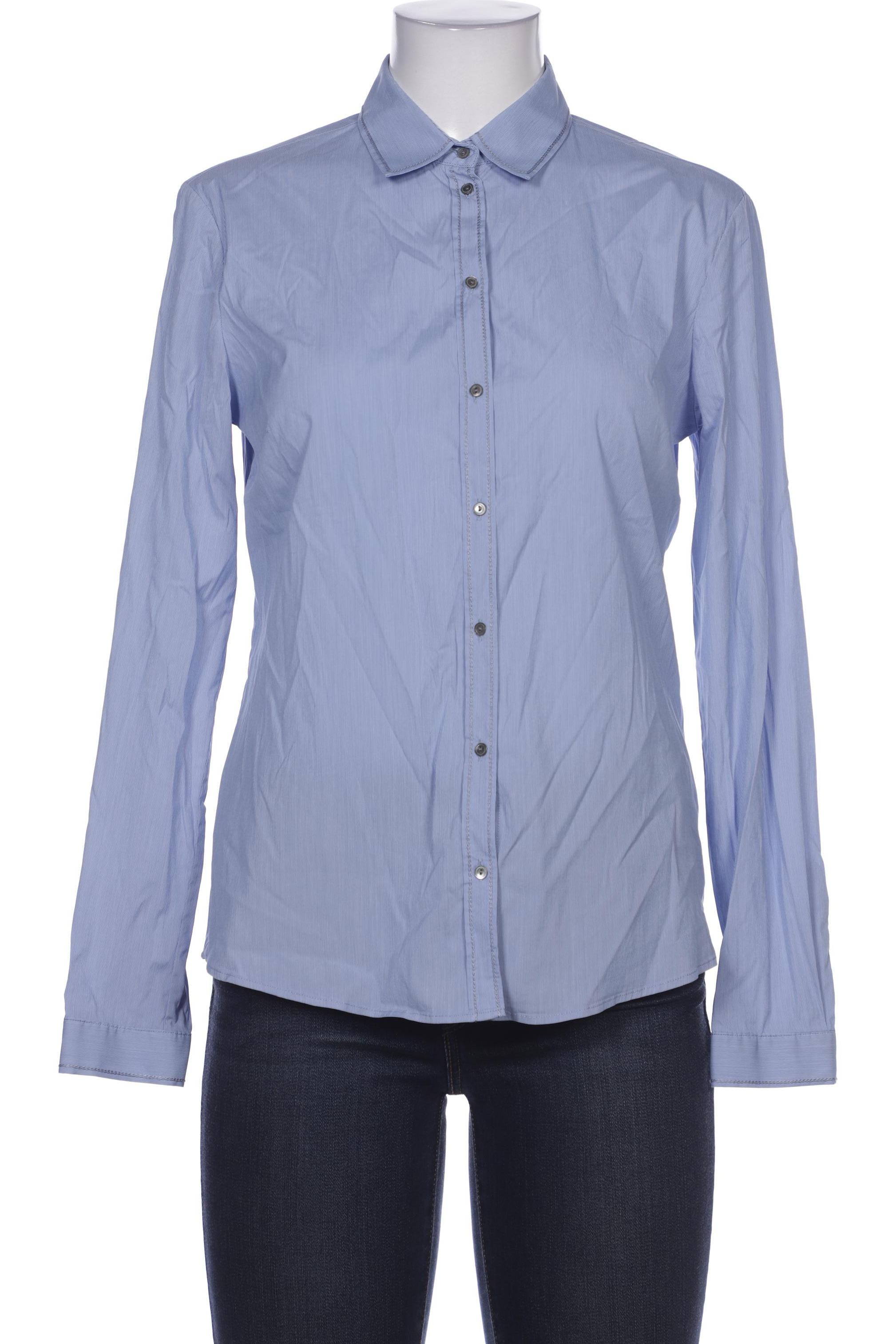 

Massimo Dutti Damen Bluse, blau, Gr. 40