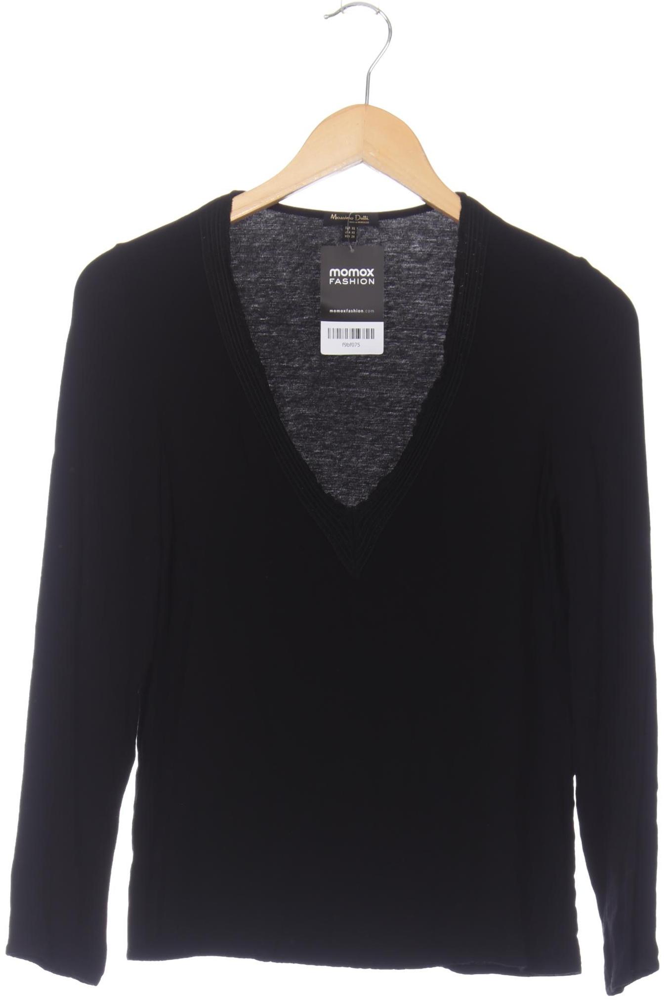 

Massimo Dutti Damen Langarmshirt, schwarz