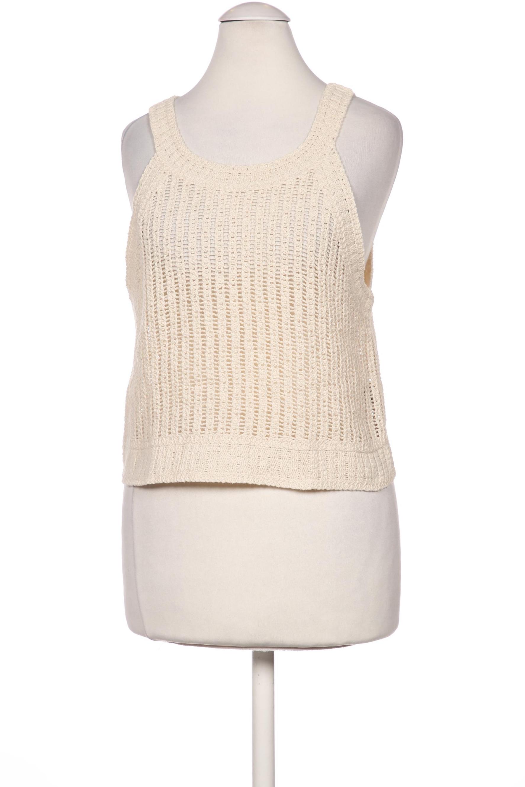 

Massimo Dutti Damen Top, beige, Gr. 34