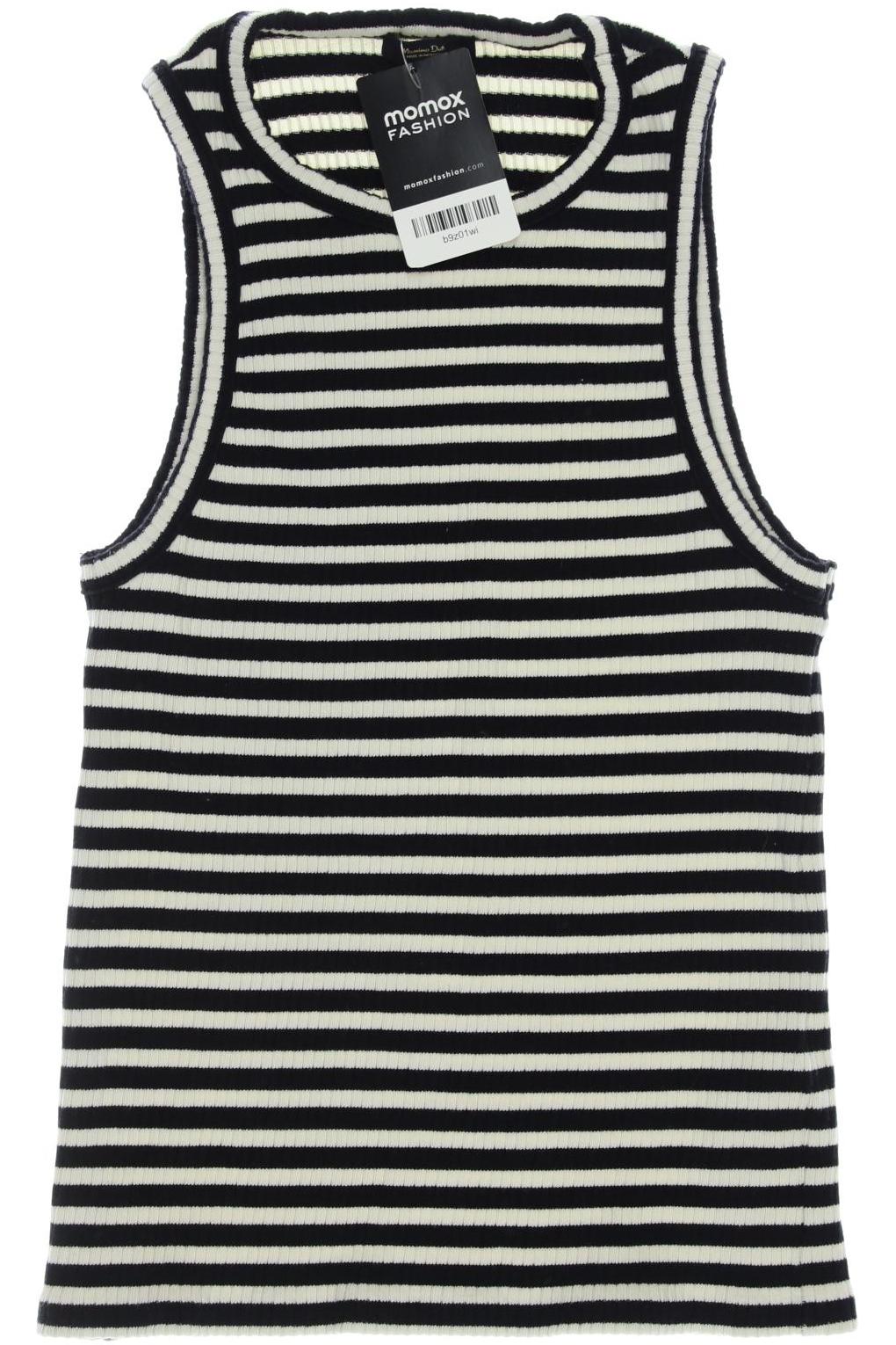 

Massimo Dutti Damen Top, schwarz, Gr. 36