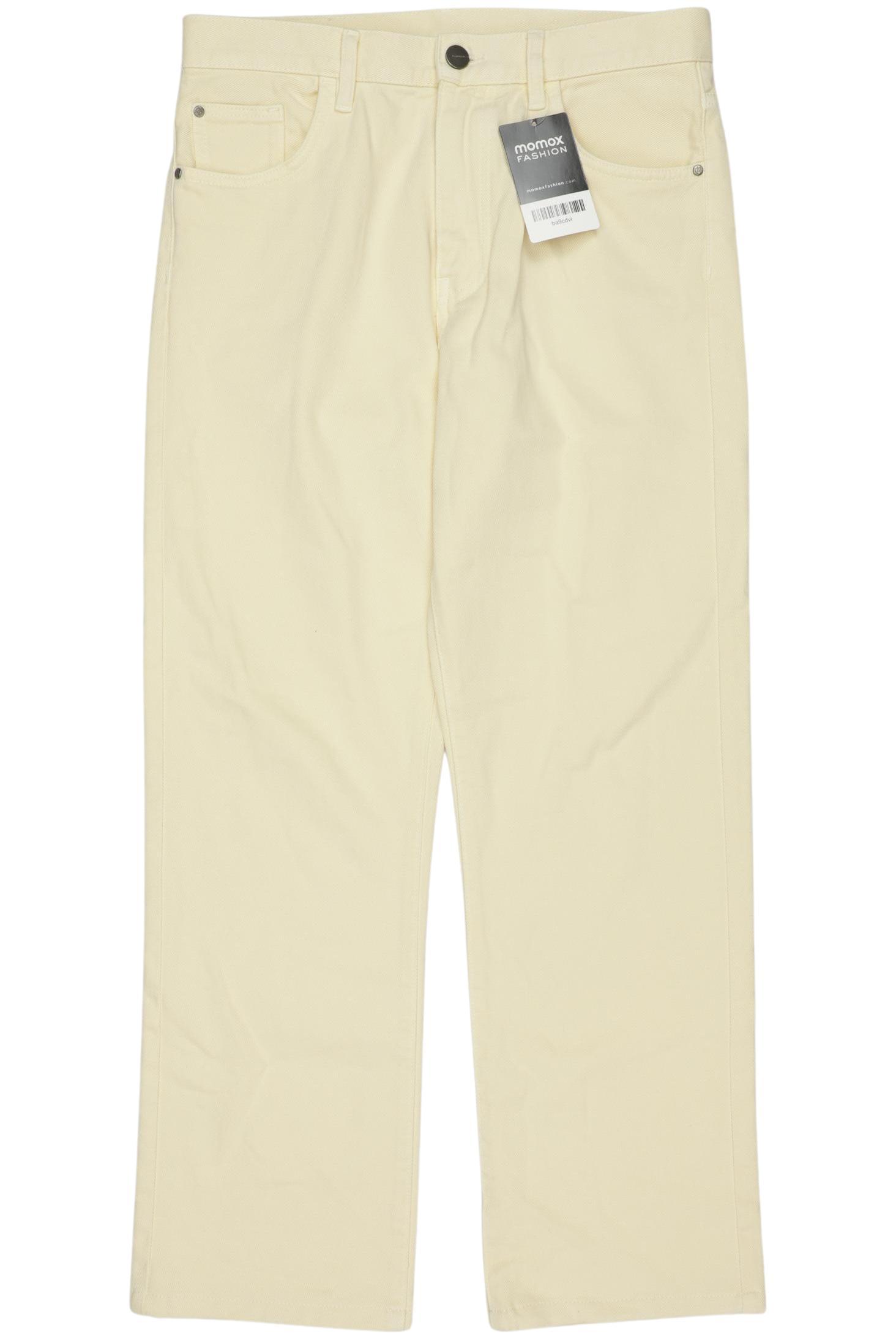 

Massimo Dutti Damen Jeans, cremeweiß, Gr. 36