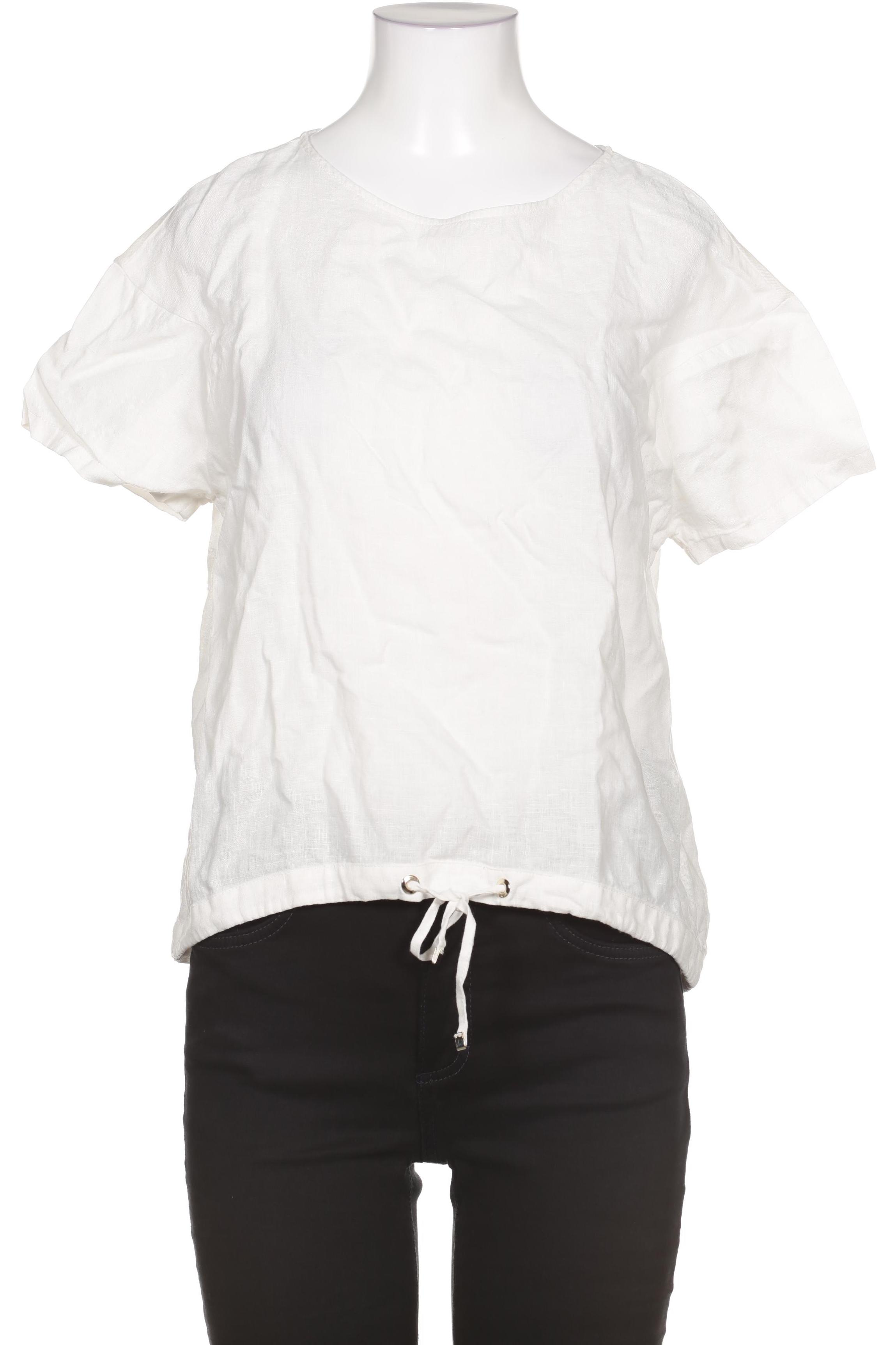 

Massimo Dutti Damen Bluse, weiß, Gr. 34