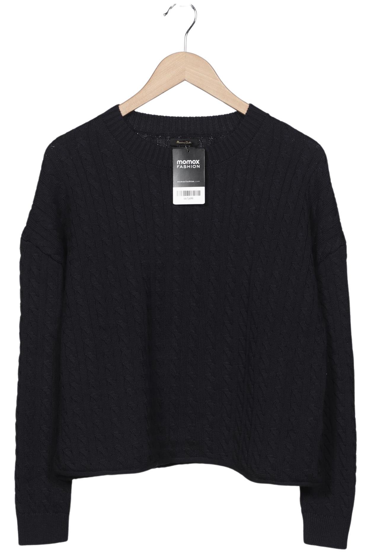 

Massimo Dutti Damen Pullover, marineblau, Gr. 38