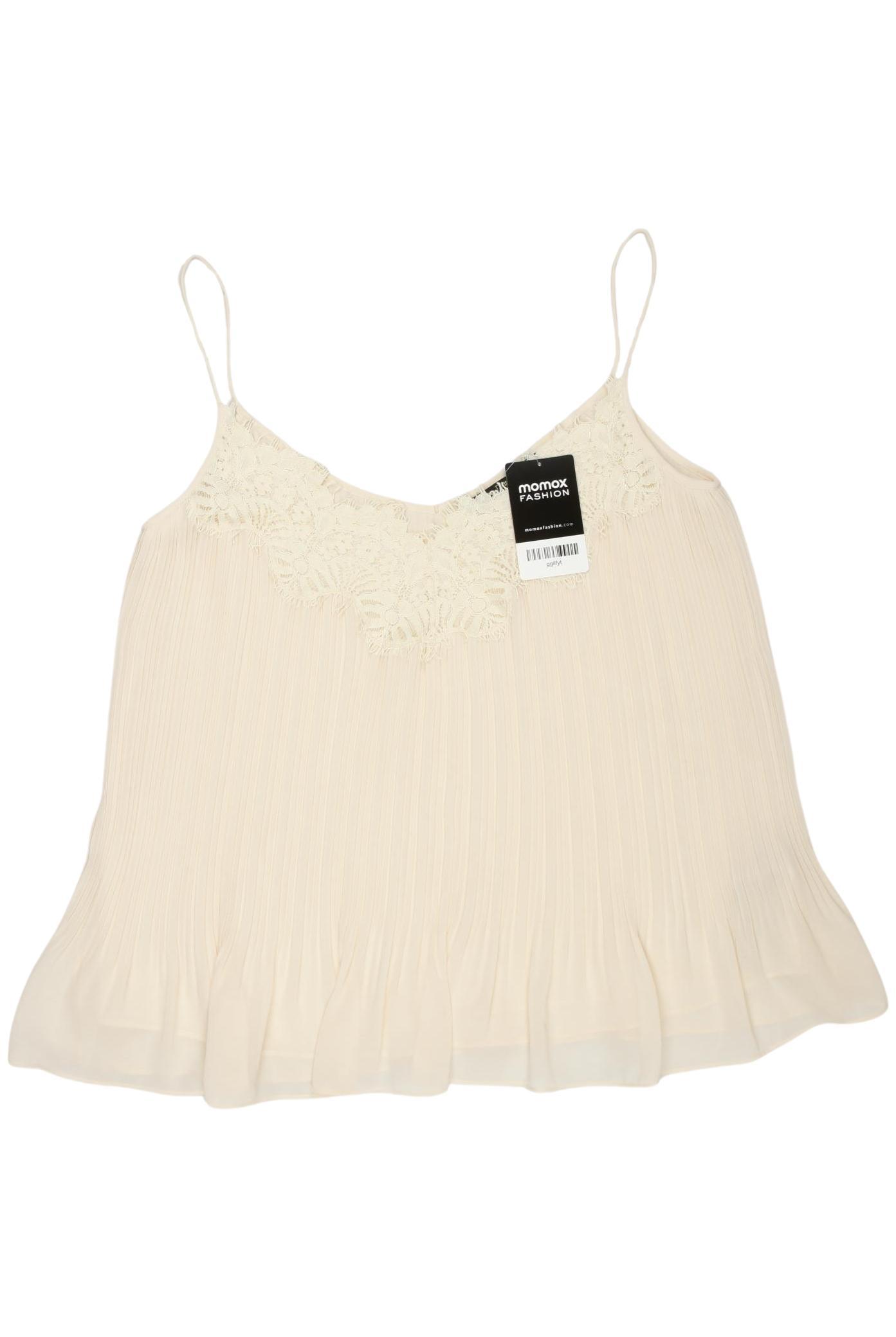 

Massimo Dutti Damen Top, cremeweiß, Gr. 36