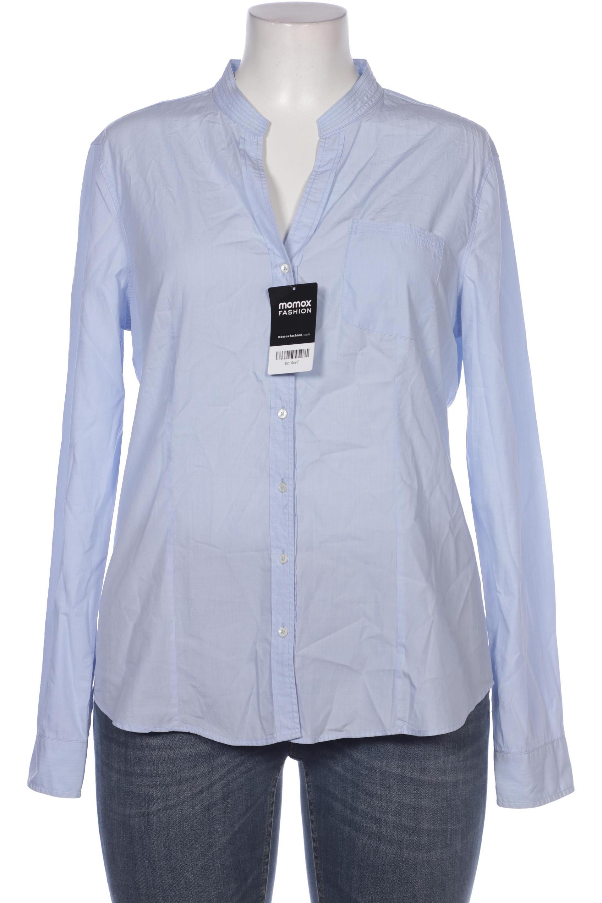 

Massimo Dutti Damen Bluse, hellblau, Gr. 46