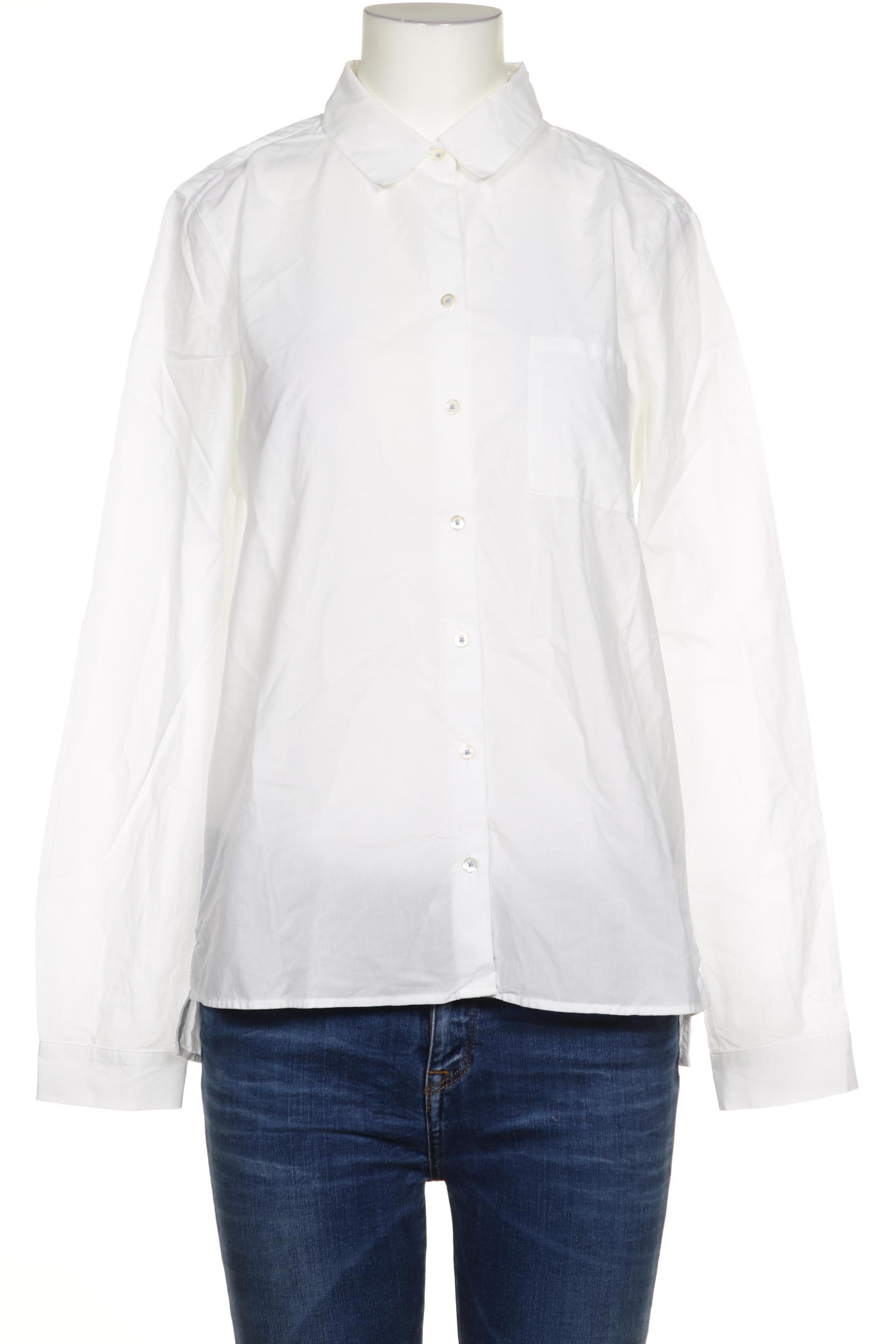 

Massimo Dutti Damen Bluse, weiß, Gr. 40