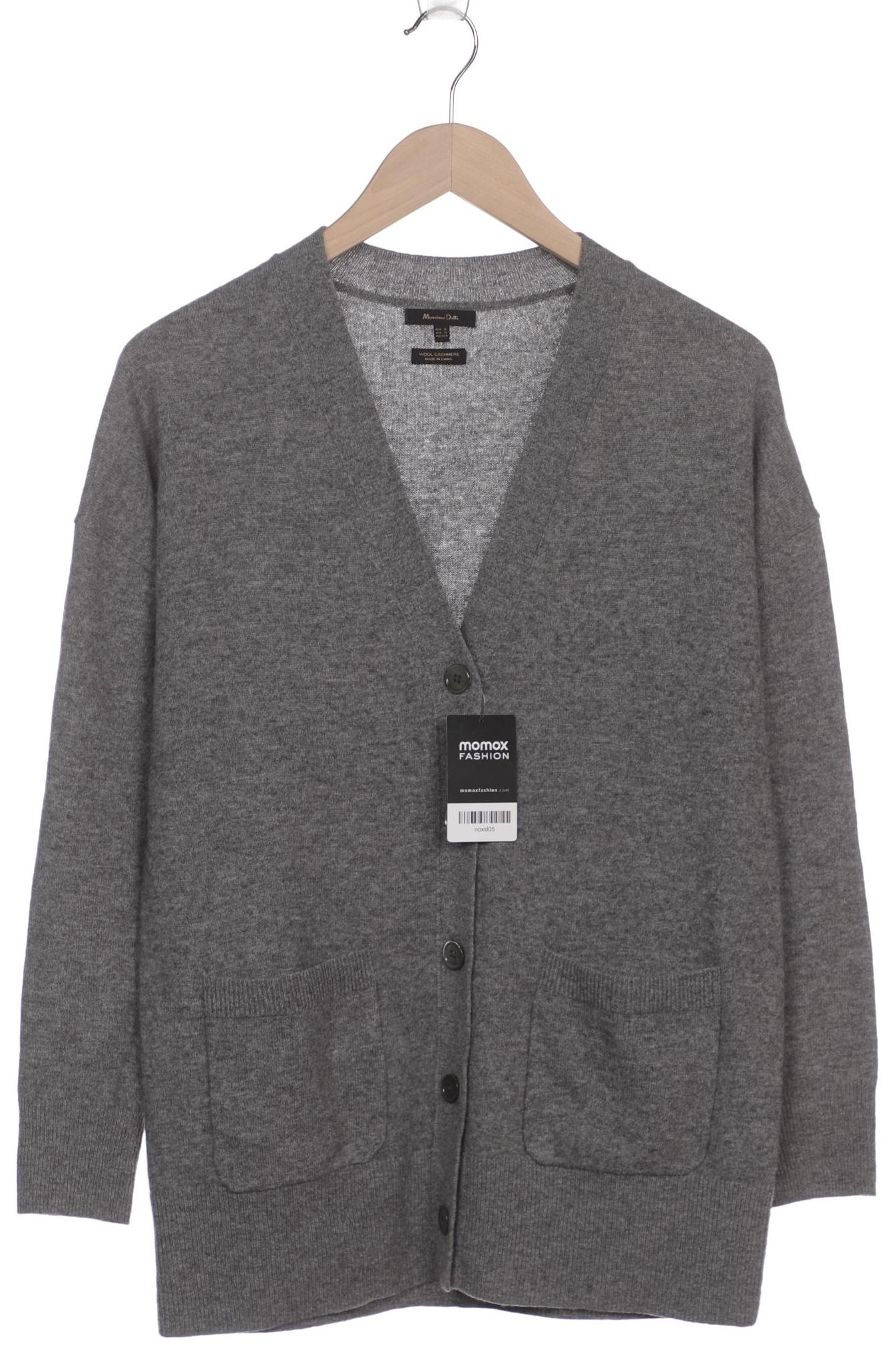 

Massimo Dutti Damen Strickjacke, grau, Gr. 34