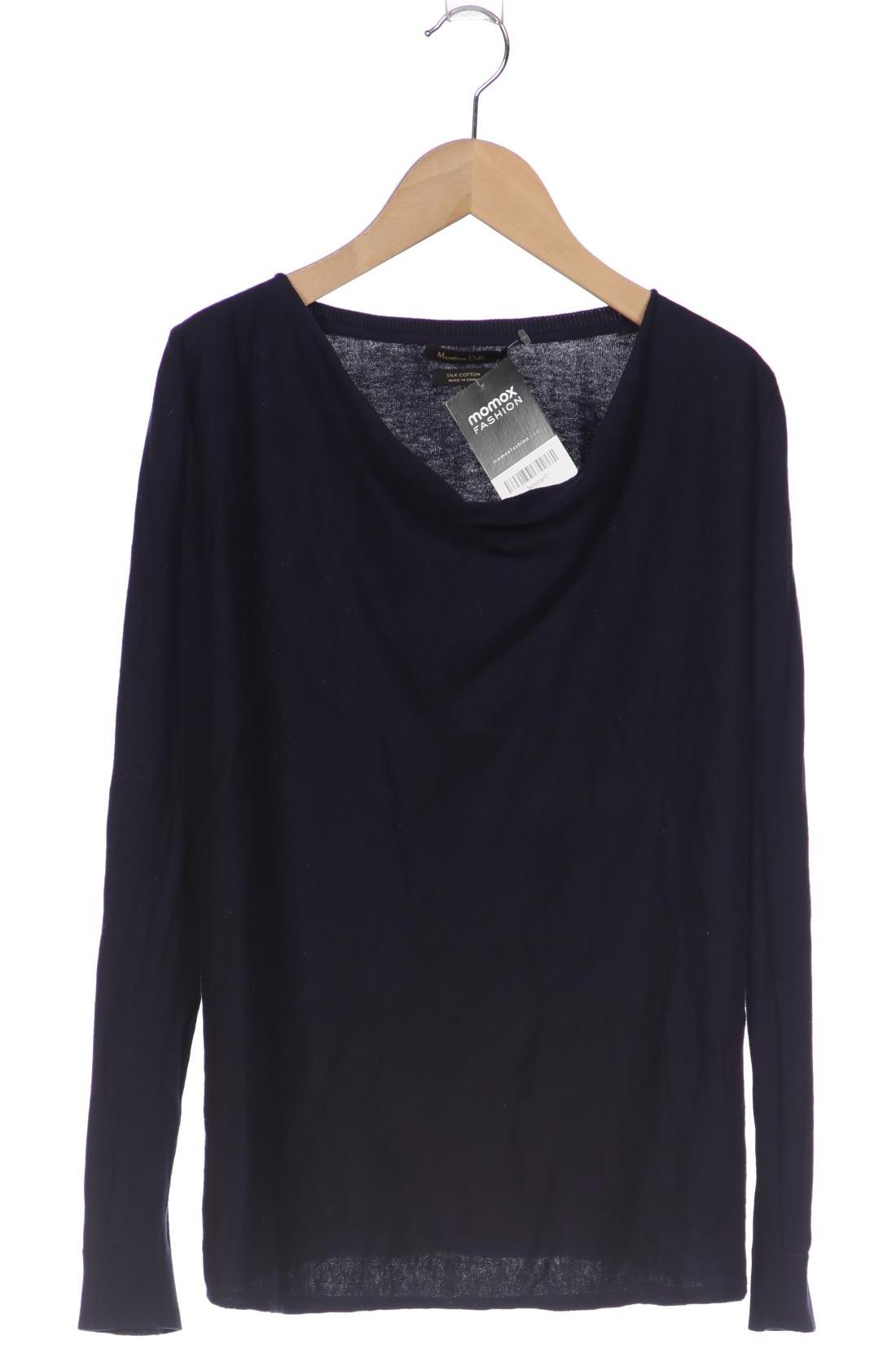 

Massimo Dutti Damen Pullover, marineblau, Gr. 38