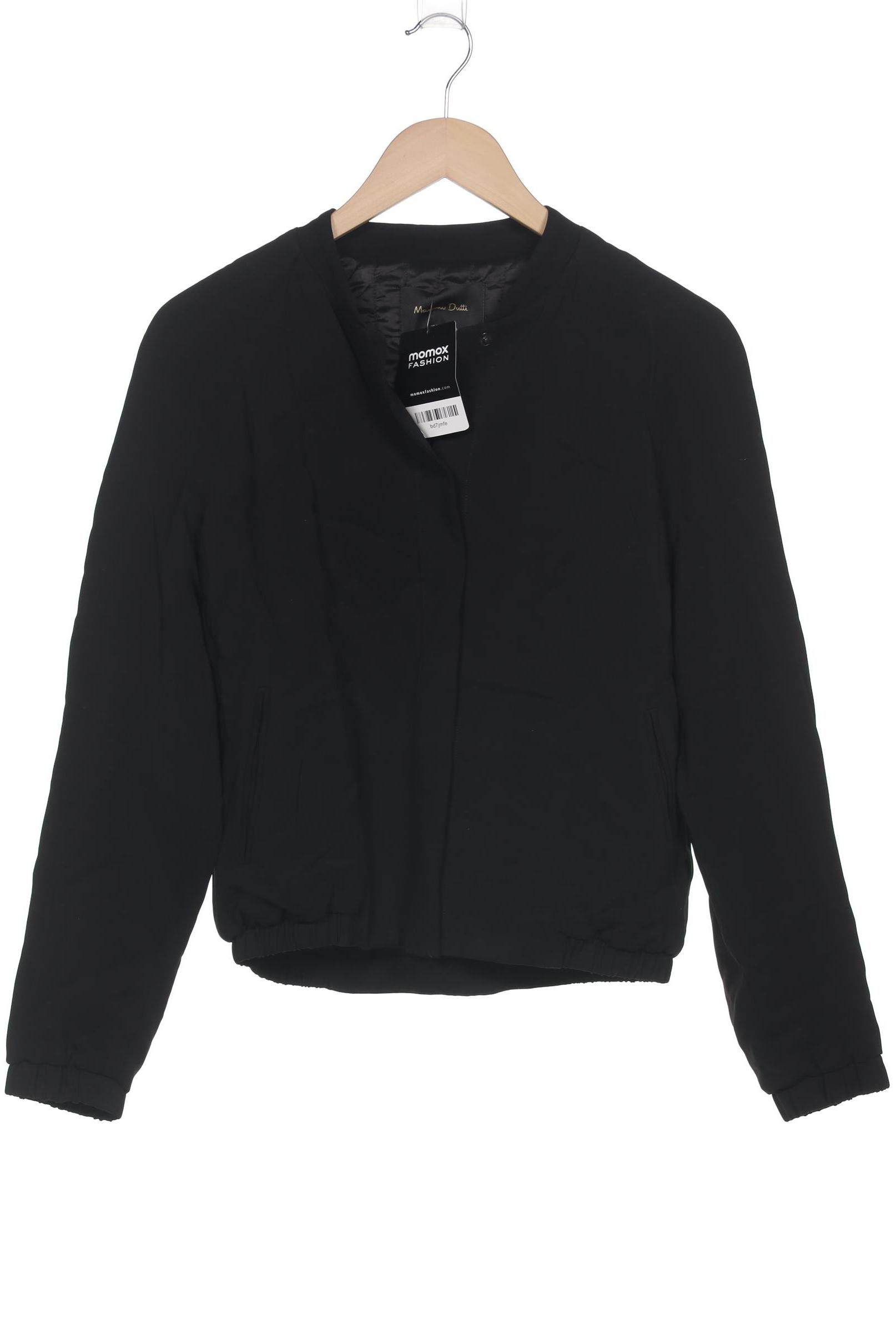 

Massimo Dutti Damen Jacke, schwarz, Gr. 36