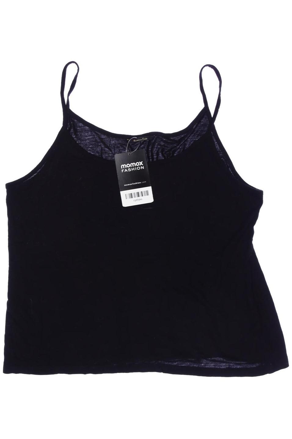 

Massimo Dutti Damen Top, schwarz, Gr. 44