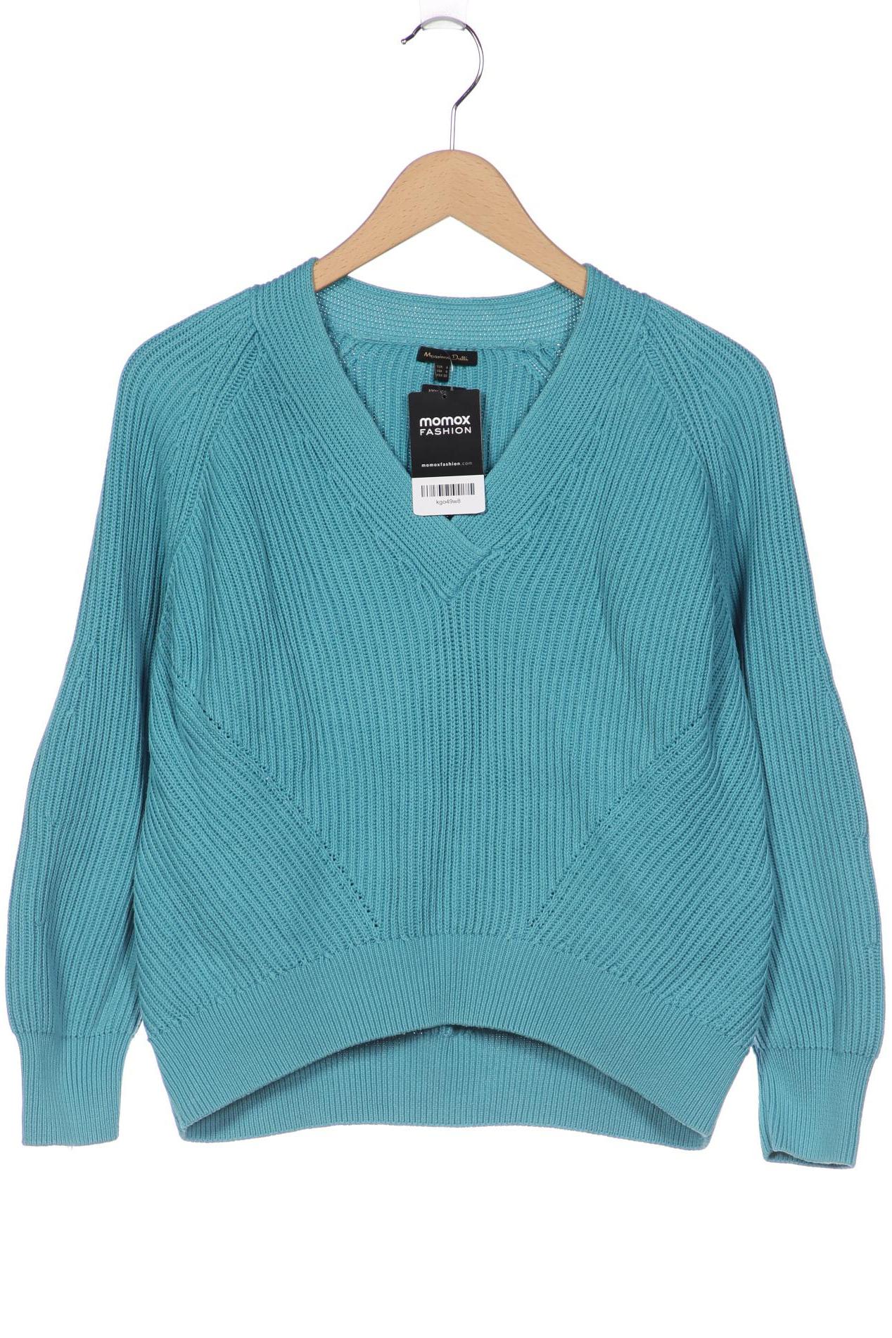 

Massimo Dutti Damen Pullover, blau, Gr. 36
