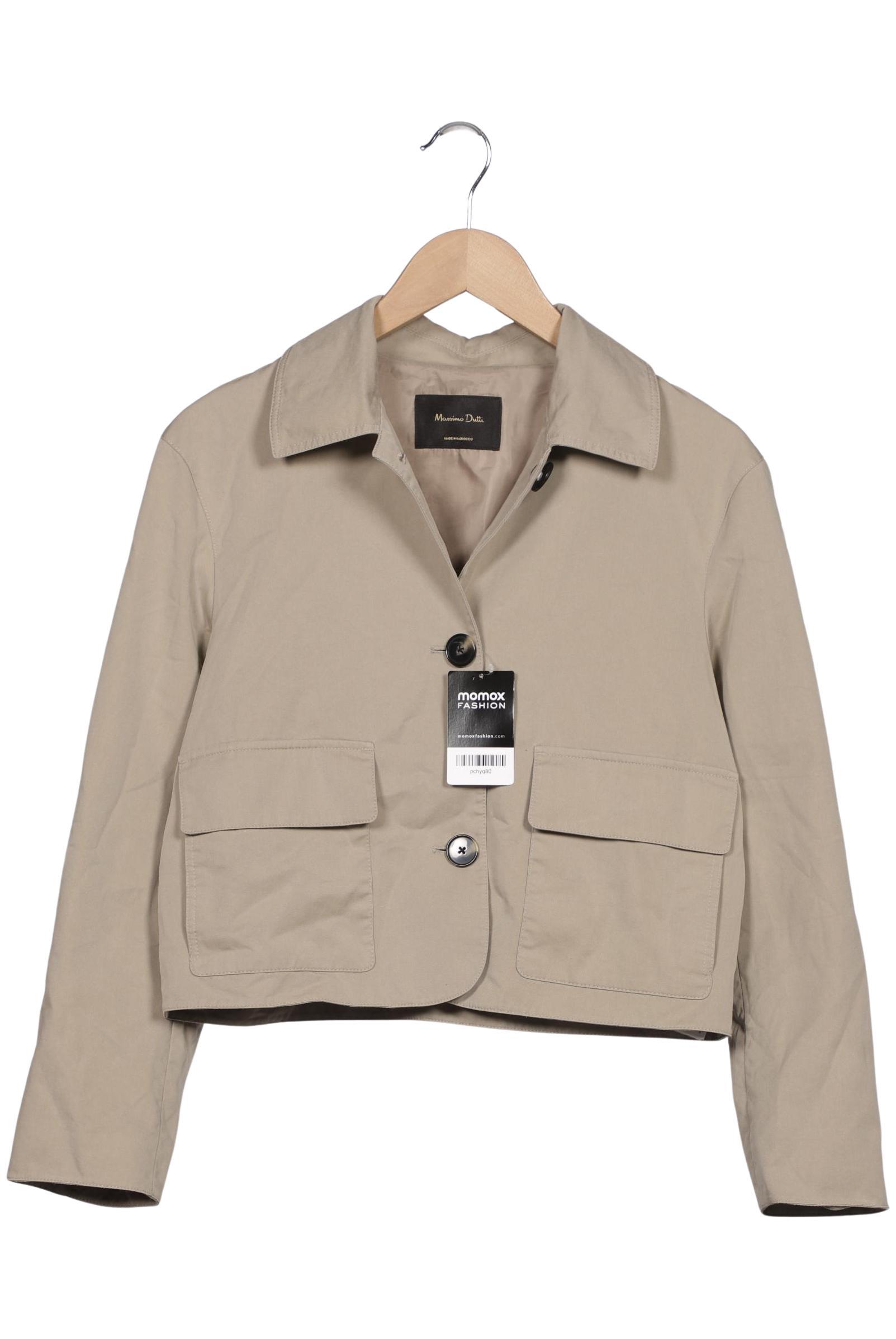 

Massimo Dutti Damen Jacke, beige, Gr. 36