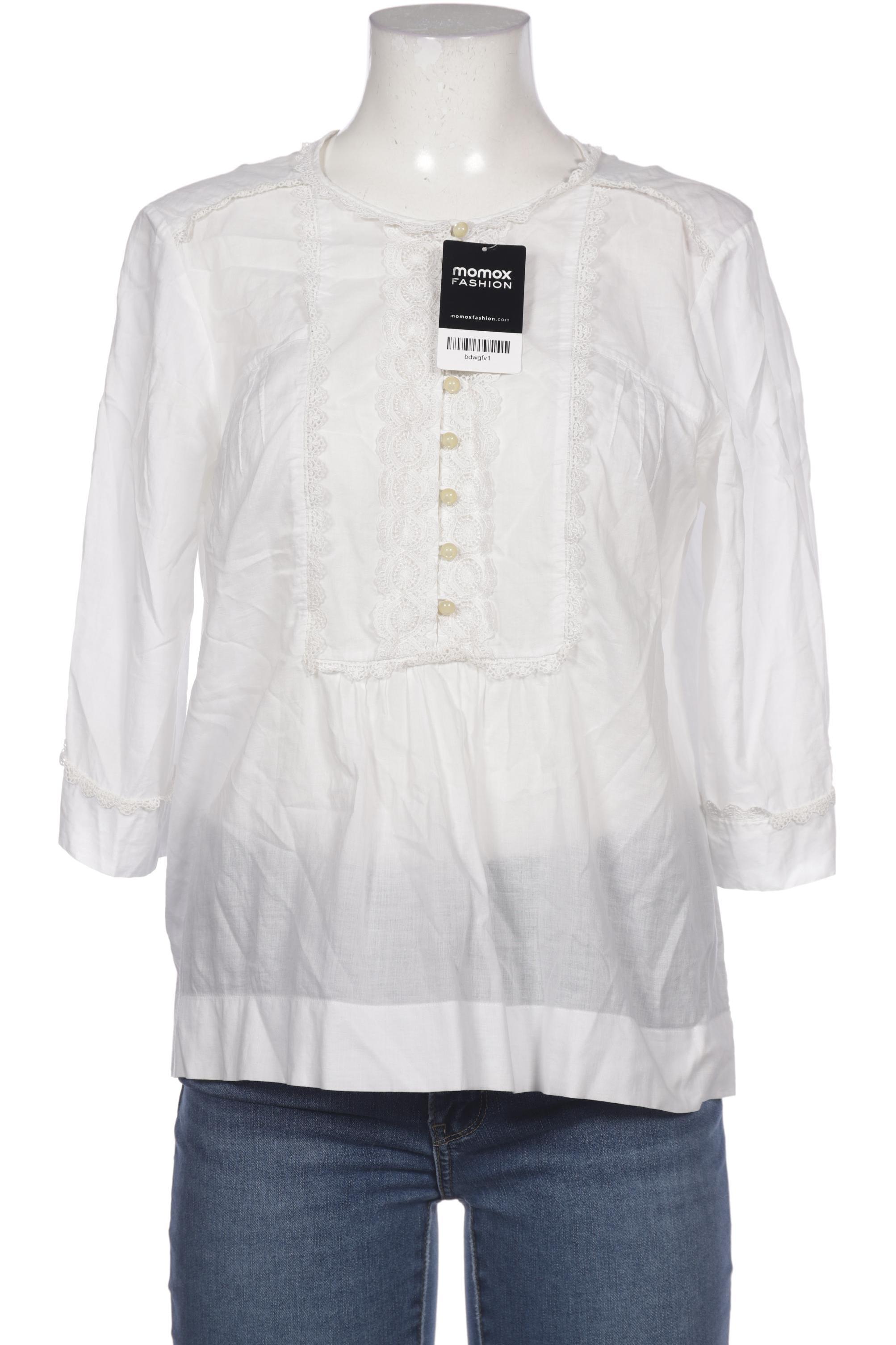 

Massimo Dutti Damen Bluse, weiß, Gr. 44