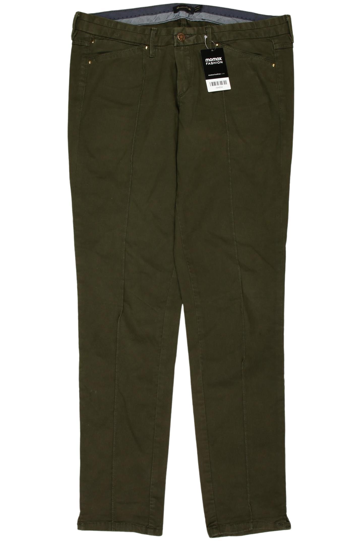 

Massimo Dutti Damen Stoffhose, grün, Gr. 44