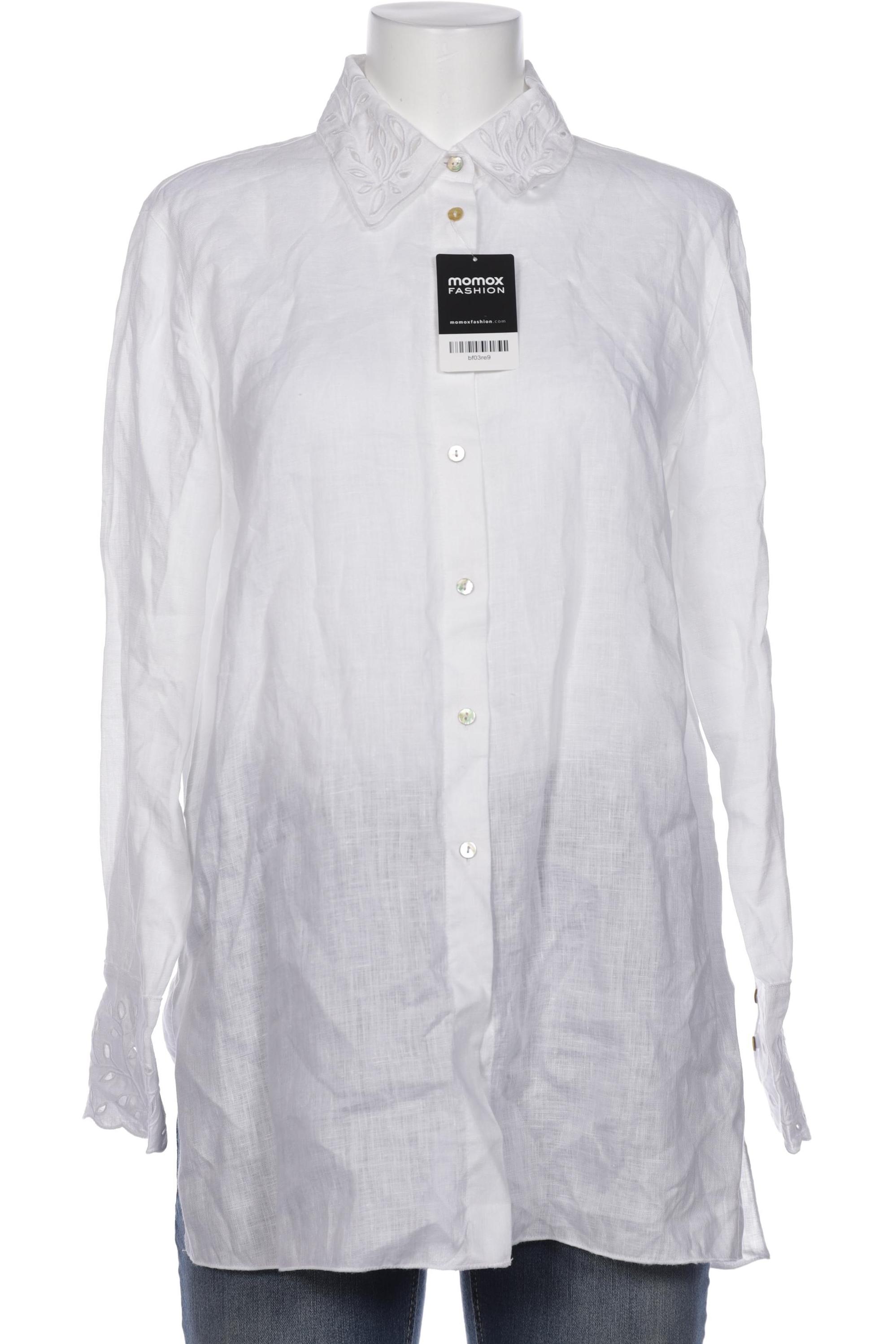 

Massimo Dutti Damen Bluse, weiß, Gr. 38