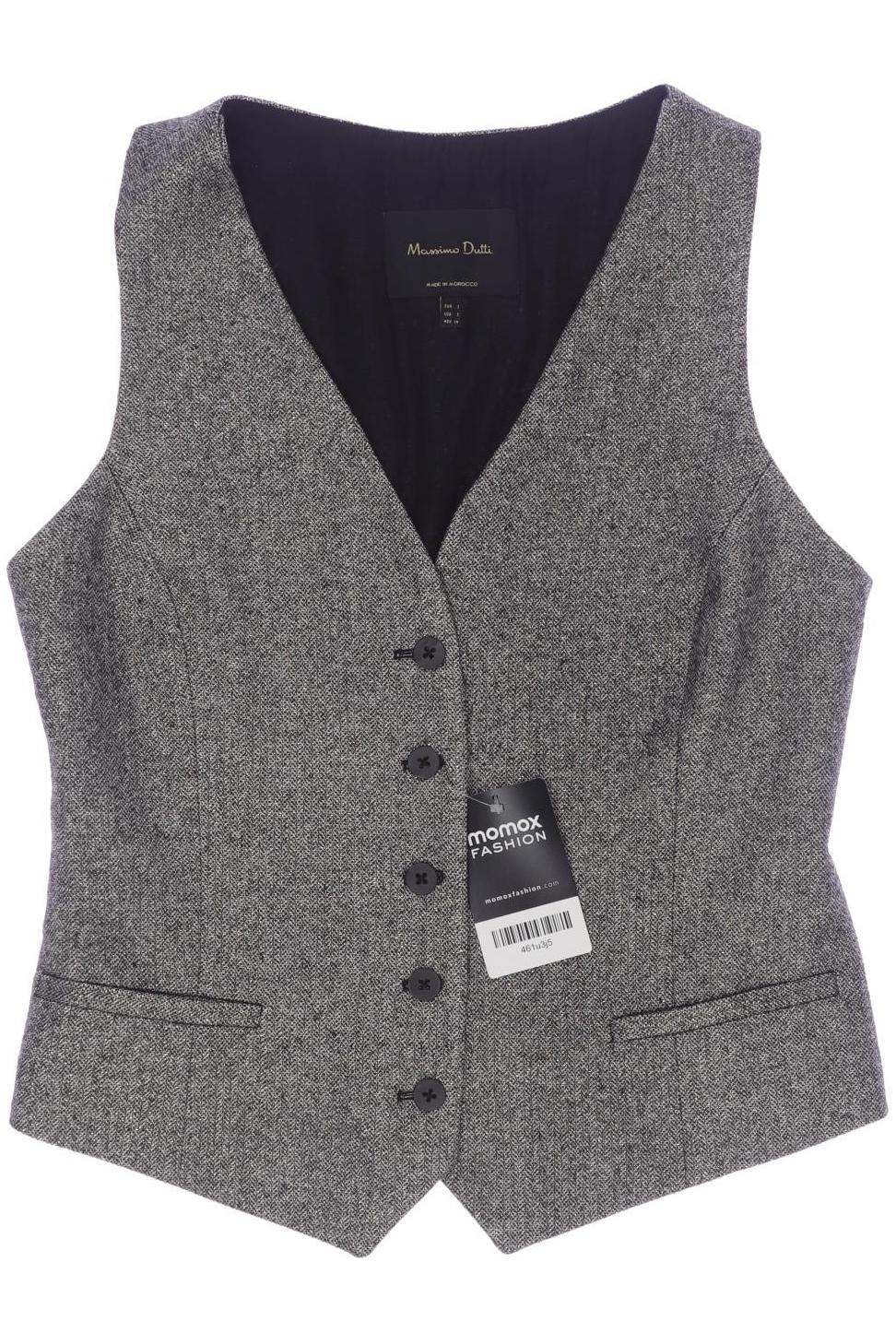 

Massimo Dutti Damen Weste, grau, Gr. 36