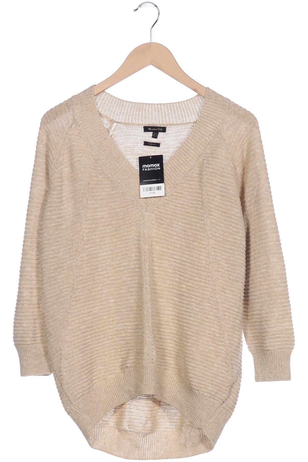 

Massimo Dutti Damen Pullover, beige, Gr. 38