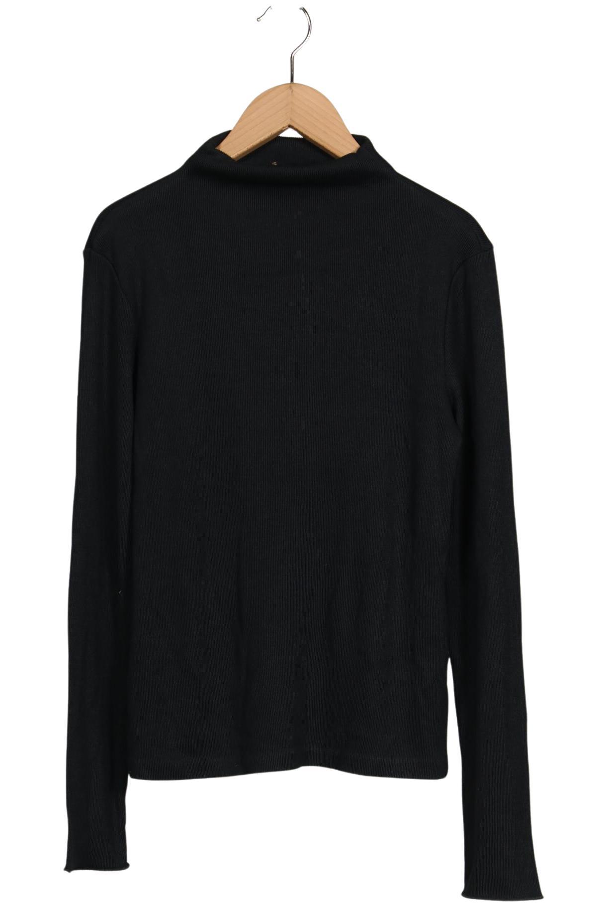 

Massimo Dutti Damen Langarmshirt, schwarz, Gr. 38