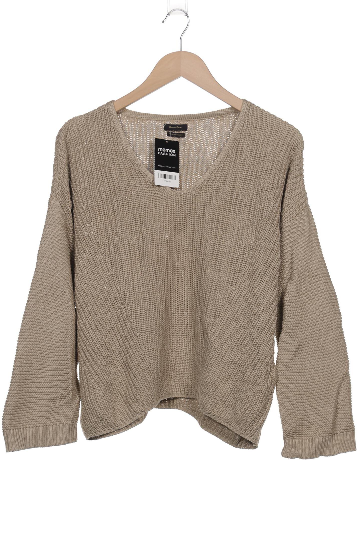 

Massimo Dutti Damen Pullover, beige, Gr. 38