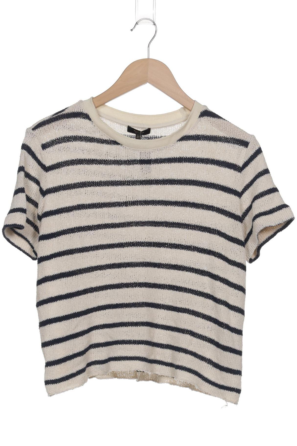 

Massimo Dutti Damen Pullover, cremeweiß, Gr. 38