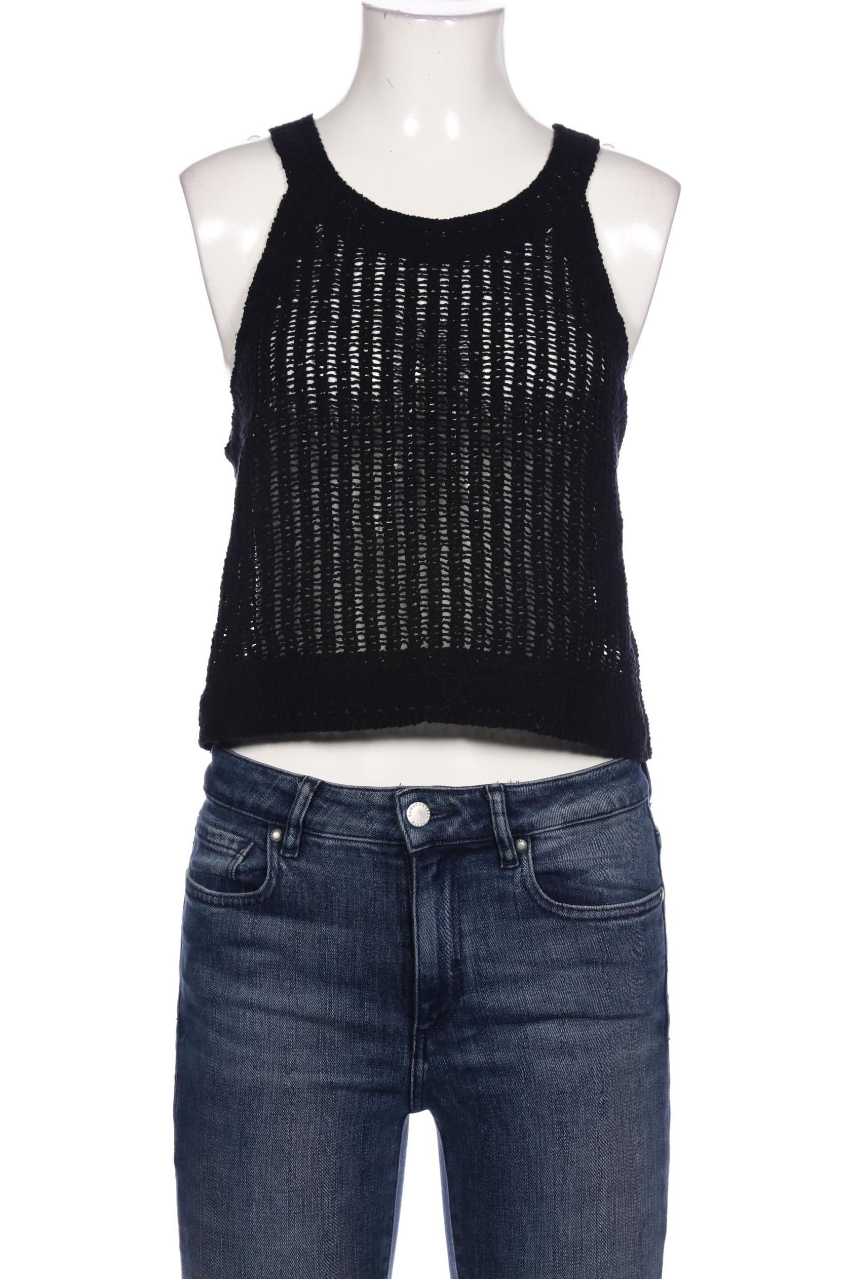 

Massimo Dutti Damen Top, schwarz
