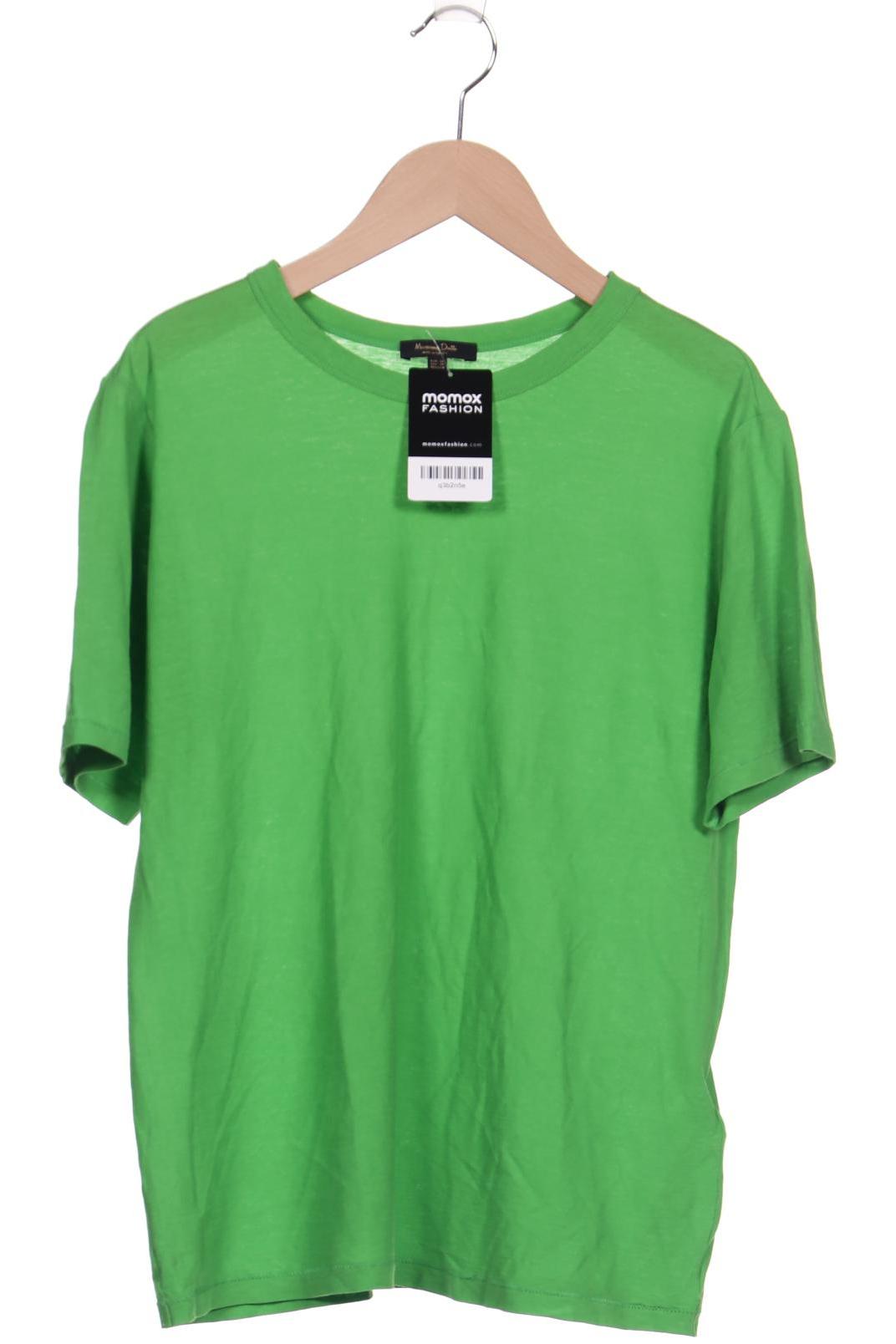 

Massimo Dutti Damen T-Shirt, grün, Gr. 34