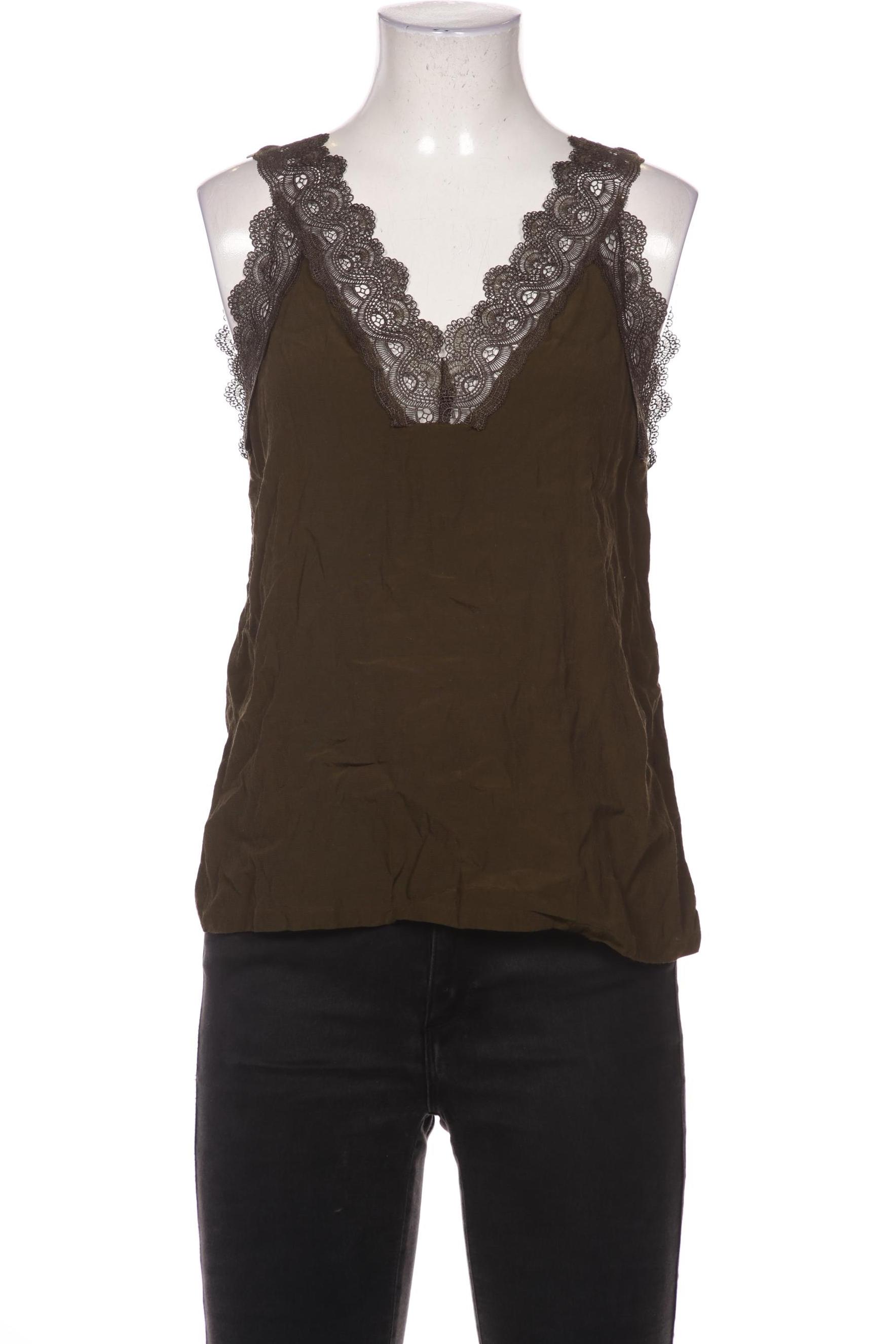 

Massimo Dutti Damen Top, grün, Gr. 38