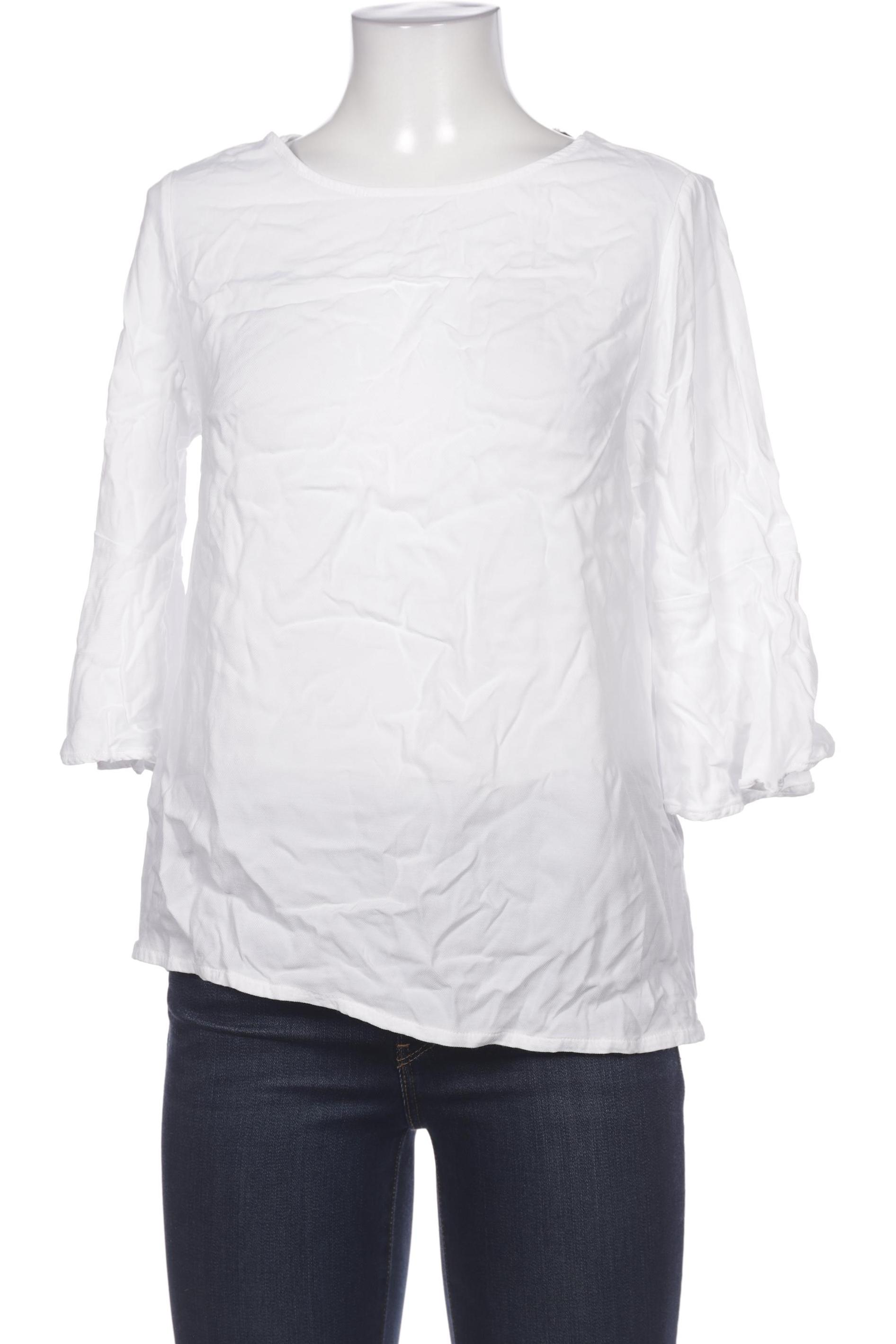 

Massimo Dutti Damen Bluse, weiß, Gr. 42