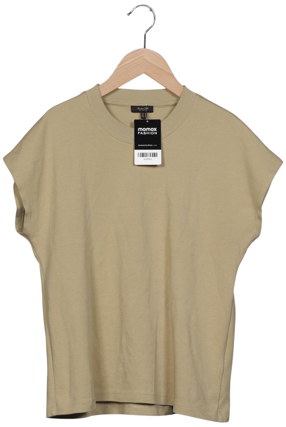 

Massimo Dutti Damen T-Shirt, hellgrün, Gr. 38