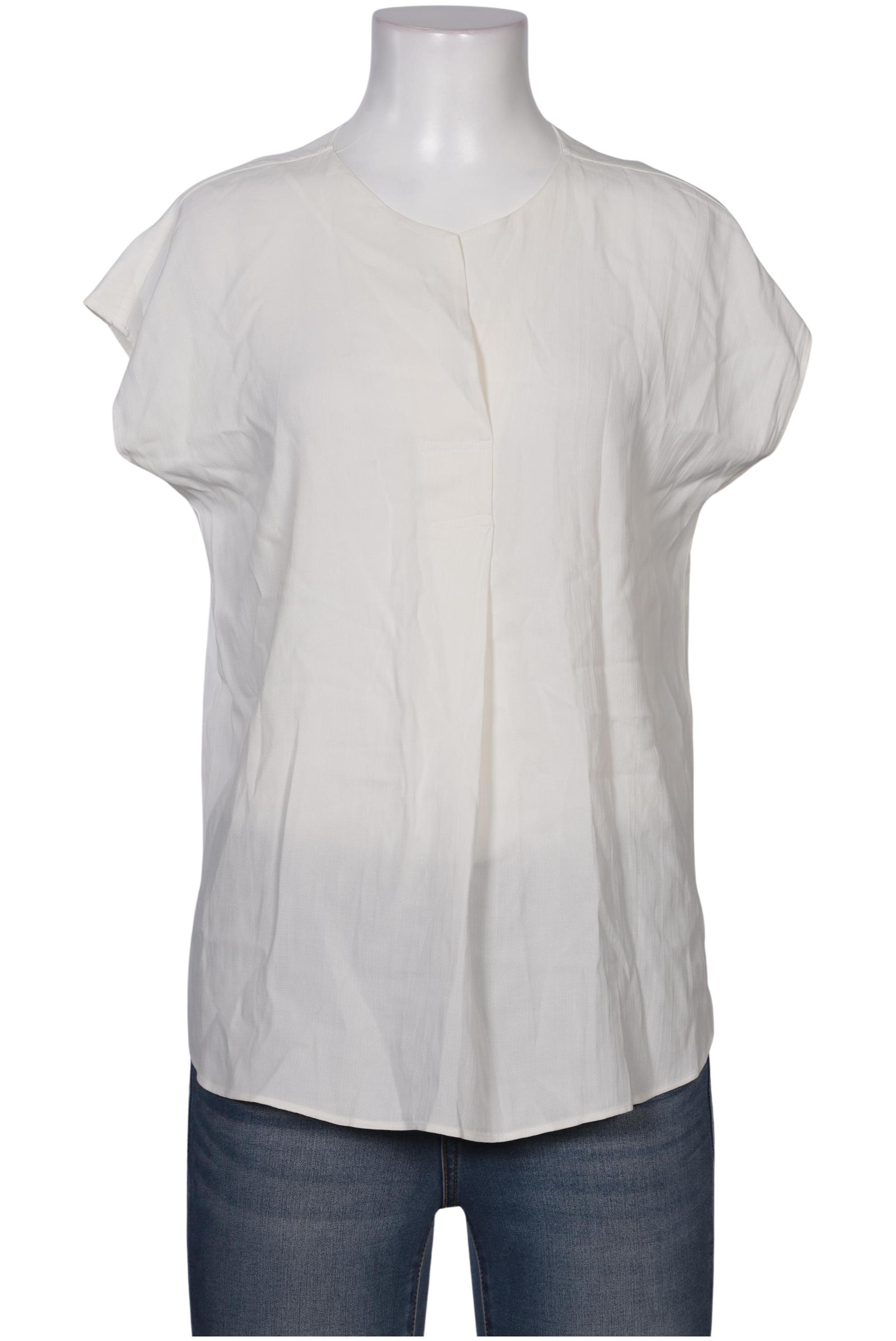 

Massimo Dutti Damen Bluse, cremeweiß, Gr. 38
