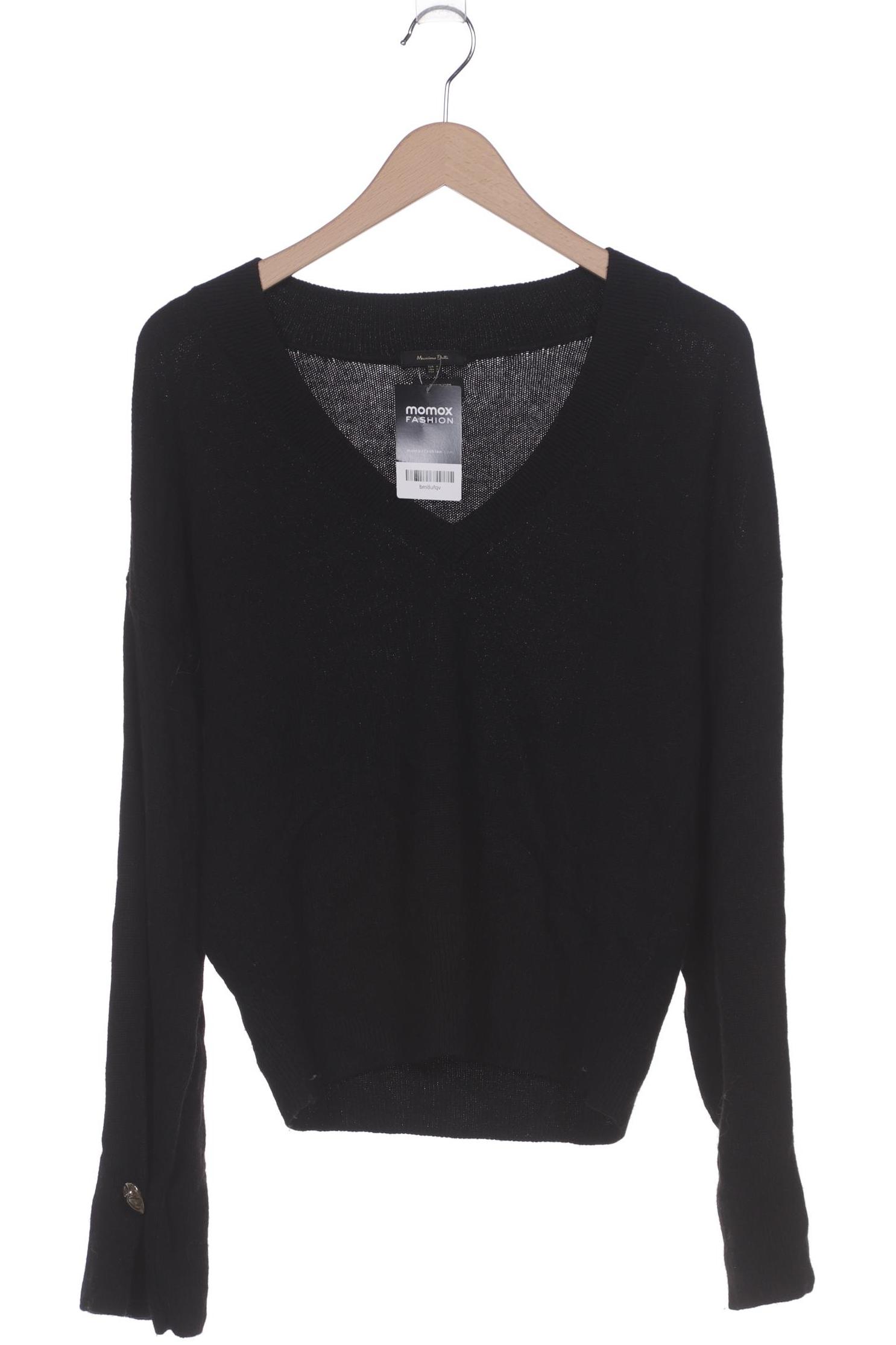 

Massimo Dutti Damen Pullover, schwarz, Gr. 38