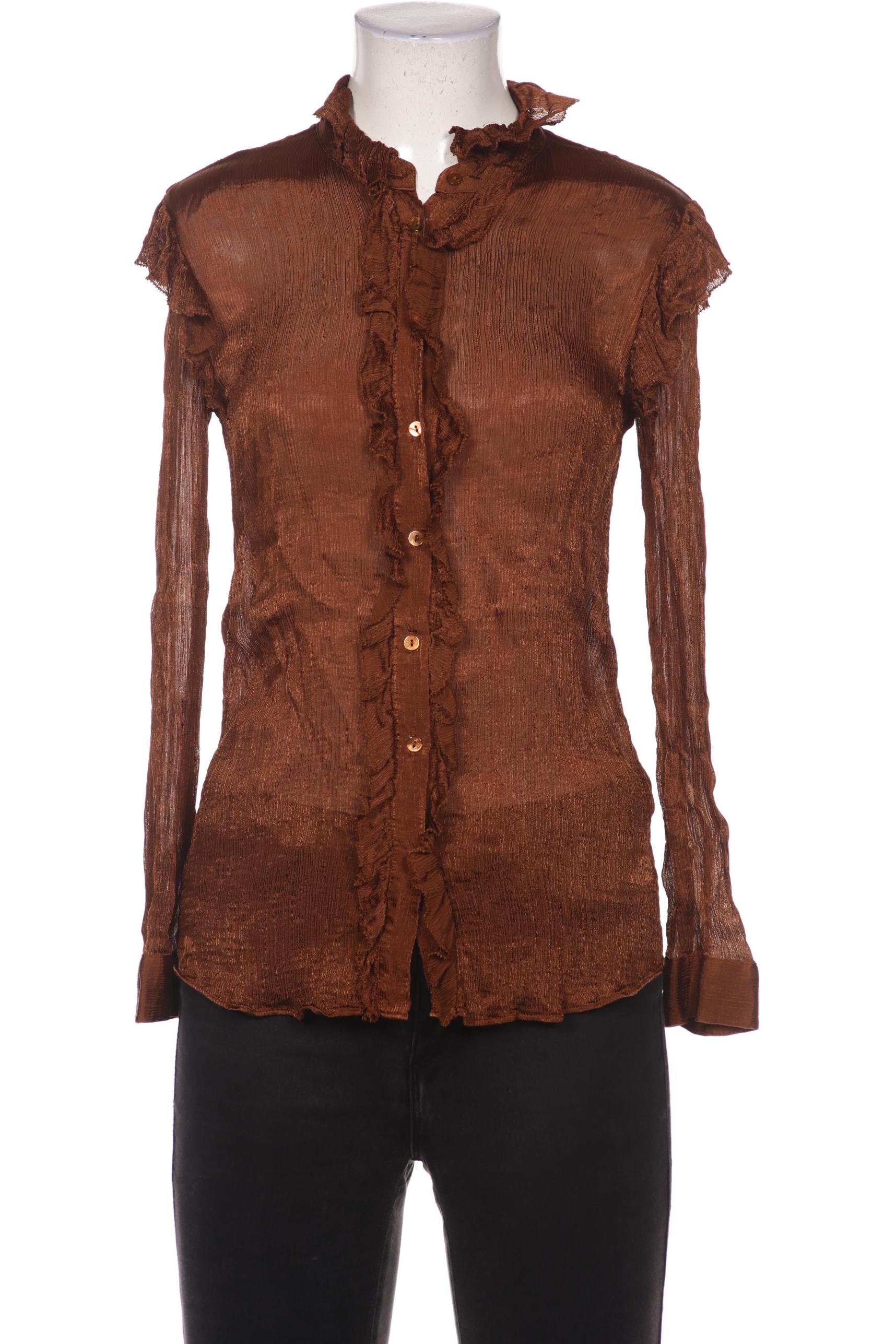 

Massimo Dutti Damen Bluse, braun, Gr. 34