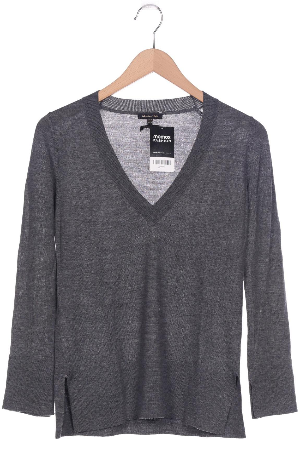 

Massimo Dutti Damen Pullover, grau, Gr. 34