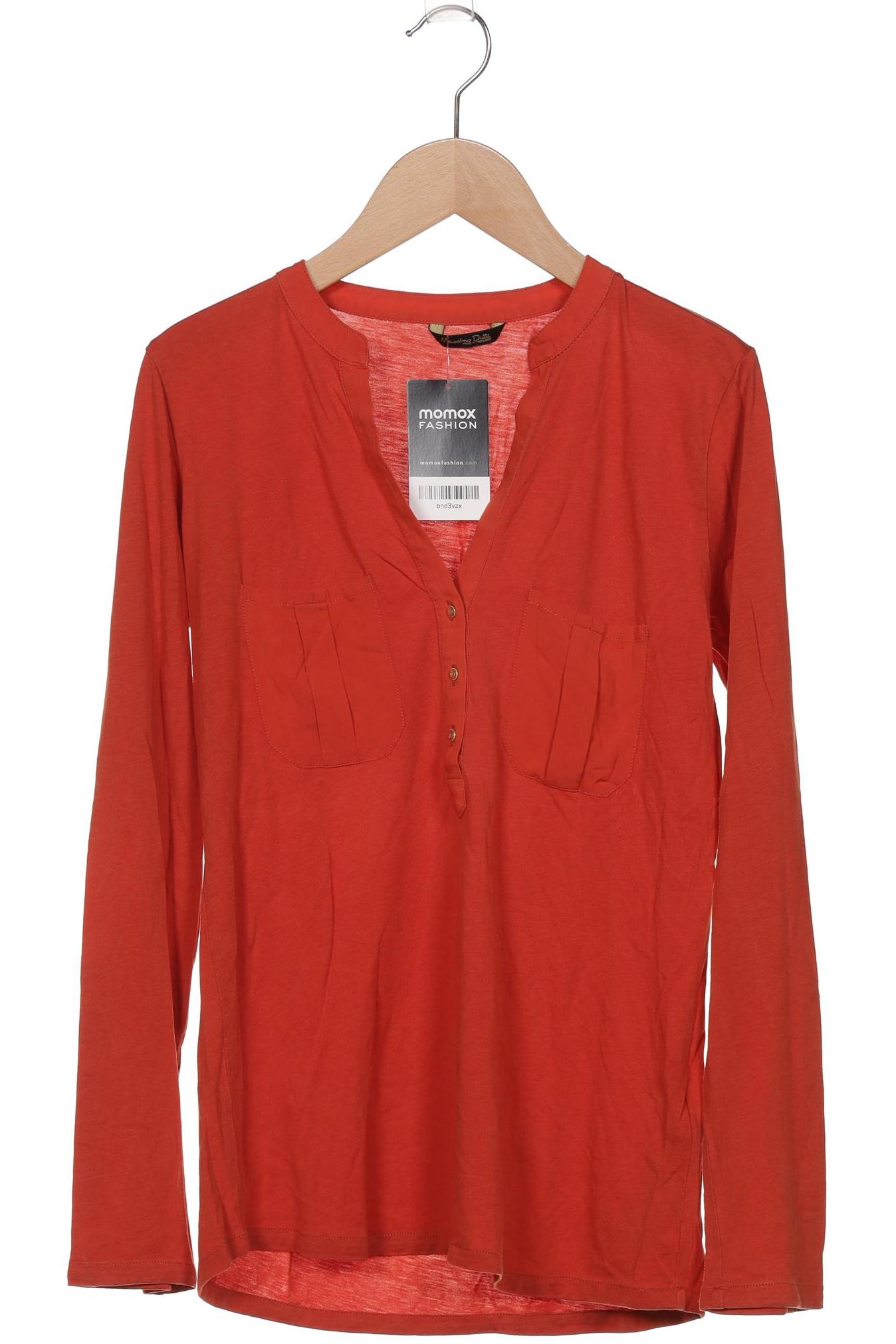 

Massimo Dutti Damen Langarmshirt, rot, Gr. 36