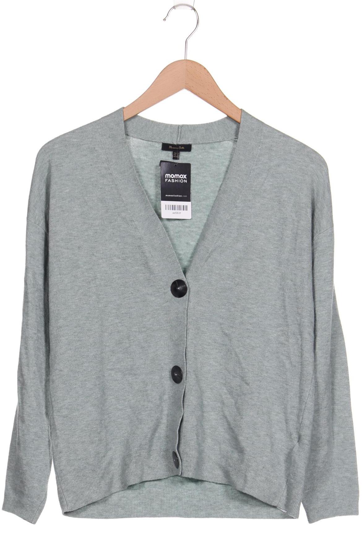 

Massimo Dutti Damen Strickjacke, hellgrün, Gr. 34