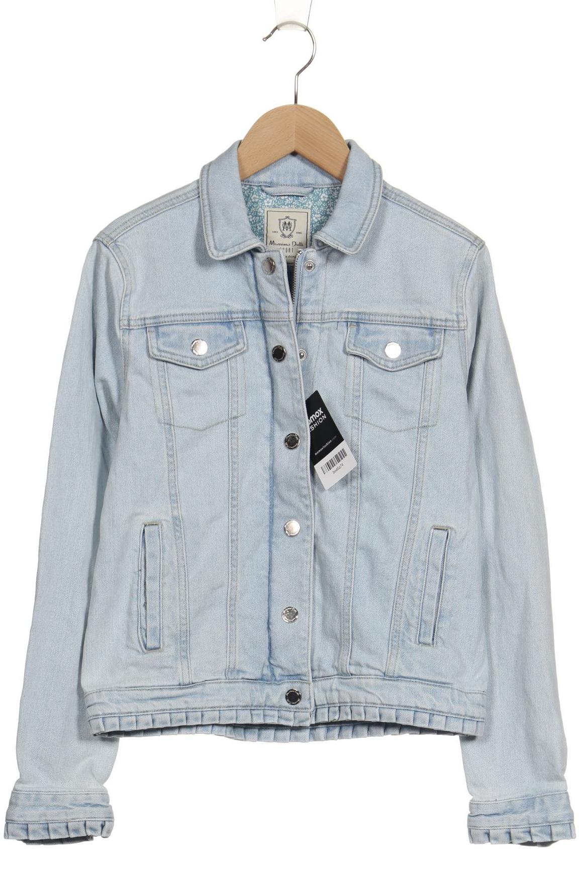 

Massimo Dutti Damen Jacke, hellblau, Gr. 36